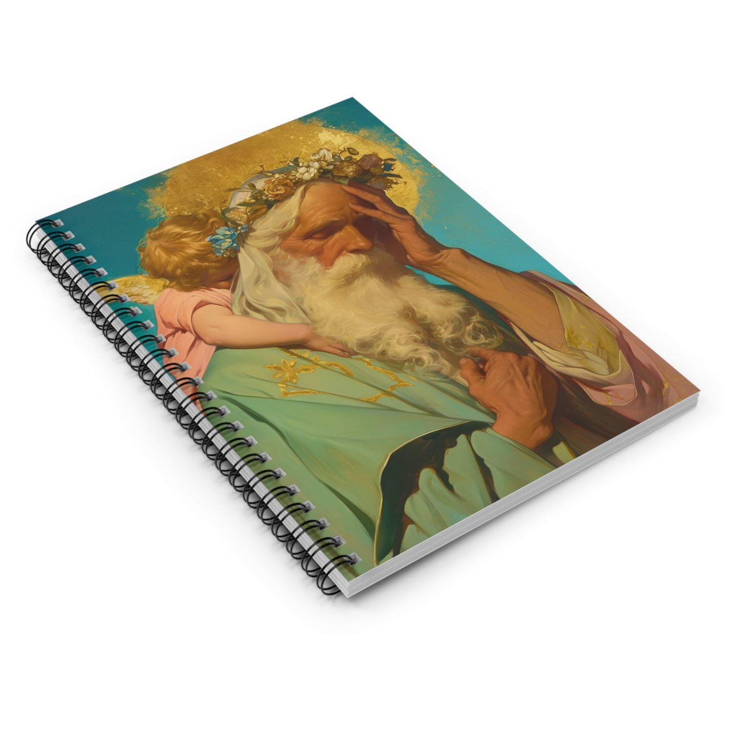 Saint Alexis Falconieri - Sanctified Souls Art - Religious - Spiral Notebook - Ruled - Catholic - Devotional Journal - Diary