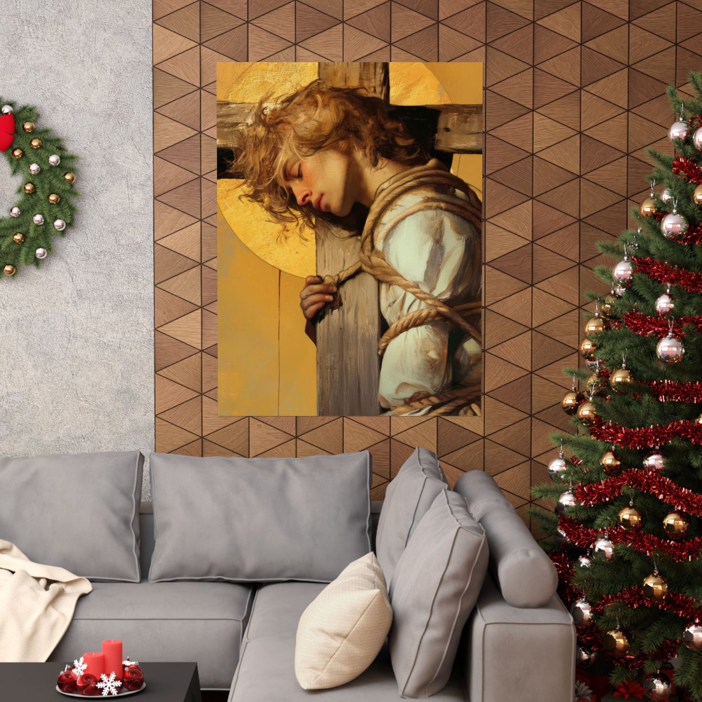 Saint Dismus, The 'Good Thief' - Sanctified Souls Print - Multiple Sizes - Premium Matte Vertical Posters