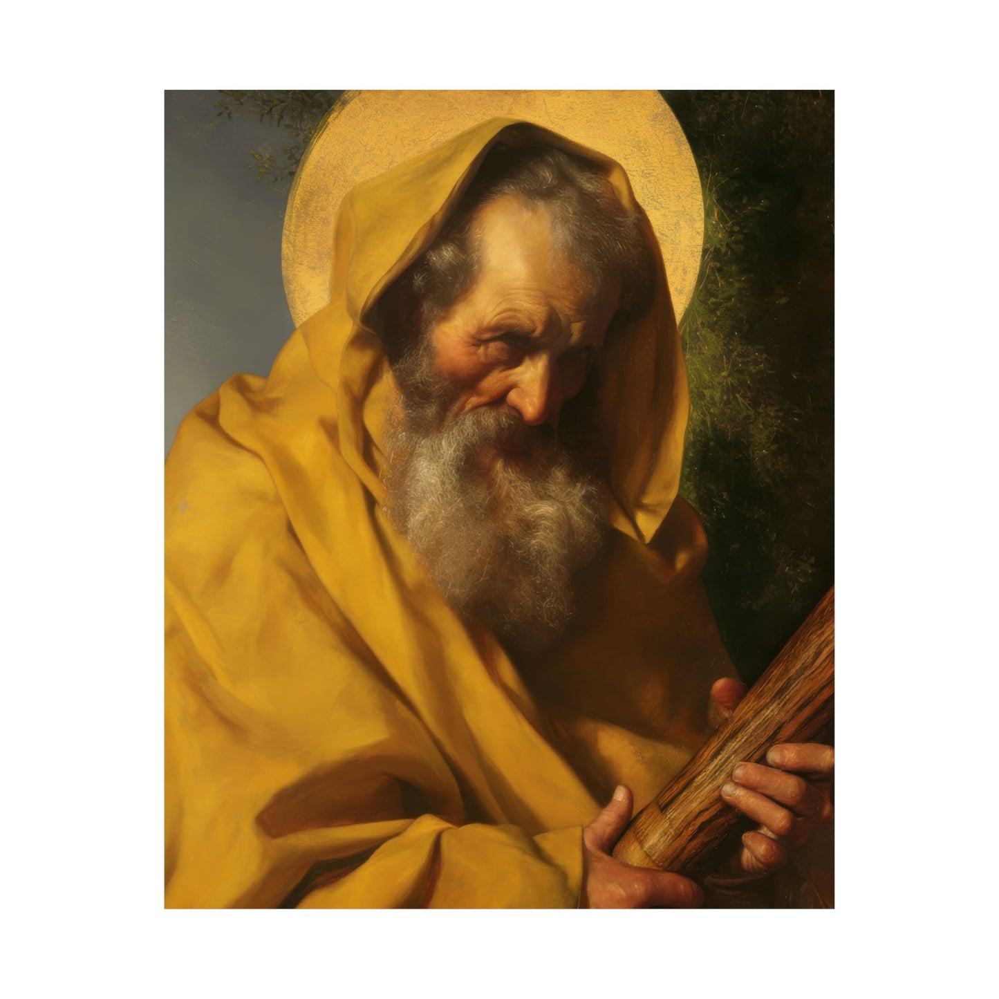 Saint James the Lesser - Apostle - Sanctified Souls Print - Multiple Sizes - Premium Posters - Catholic Art - Christian Home Decor Artwork