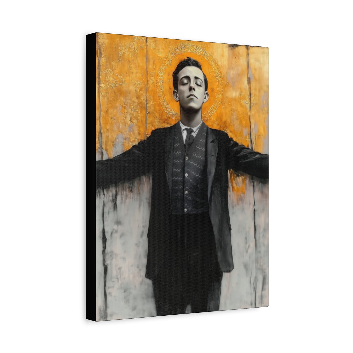 Blessed Miguel Pro- Gallery Wrapped Canvas - Print - Religious Art for your Home - Catholic Saint Art Print - Home Decor - Catholic Art