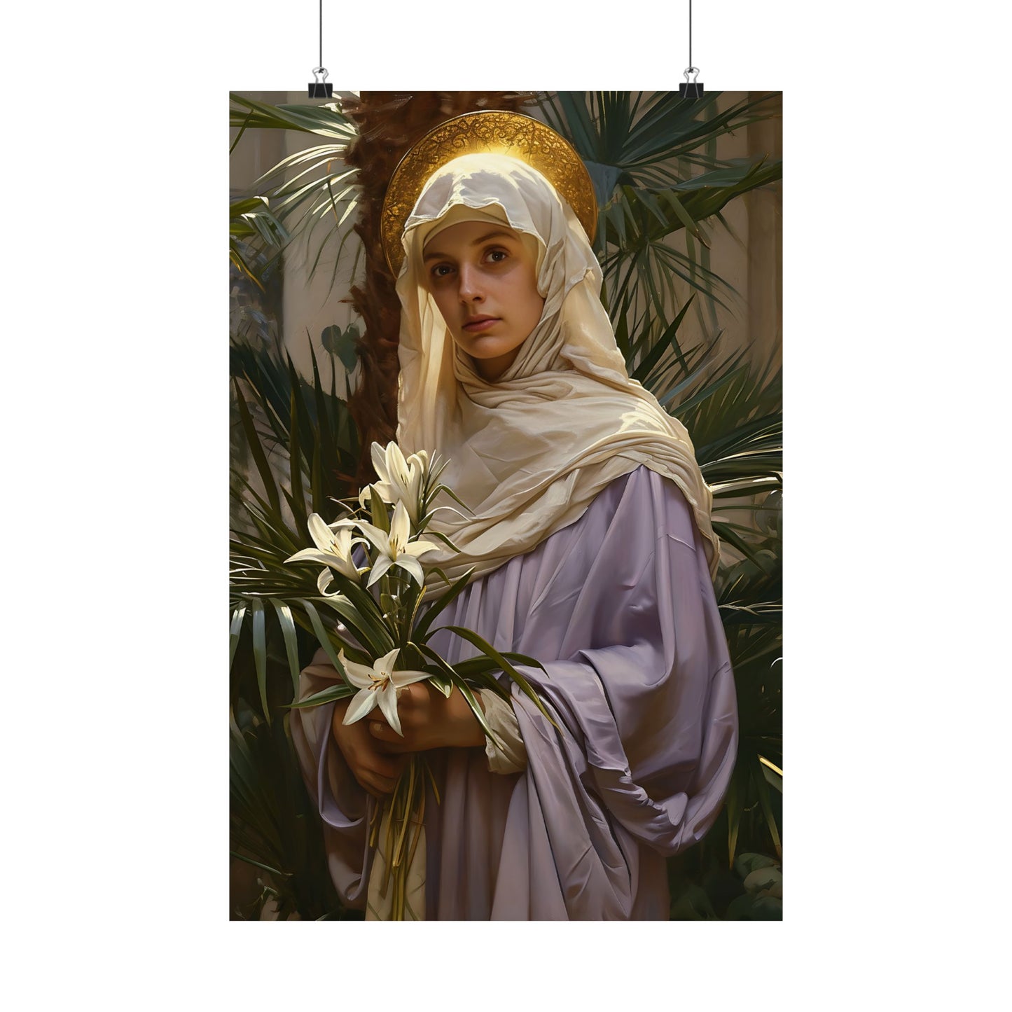 Saint Adele - Sanctified Souls Print - Multiple Sizes - Premium Matte Vertical Posters