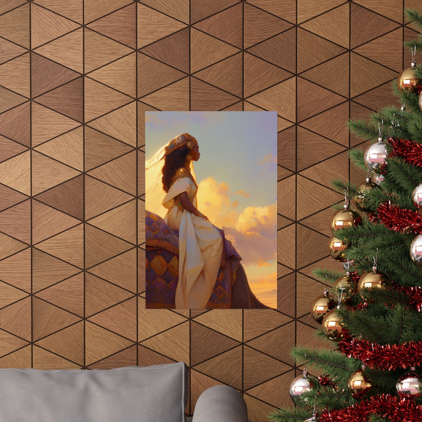 Queen of Sheba - Sanctified Souls Print - Multiple Sizes - Premium Matte Vertical Posters