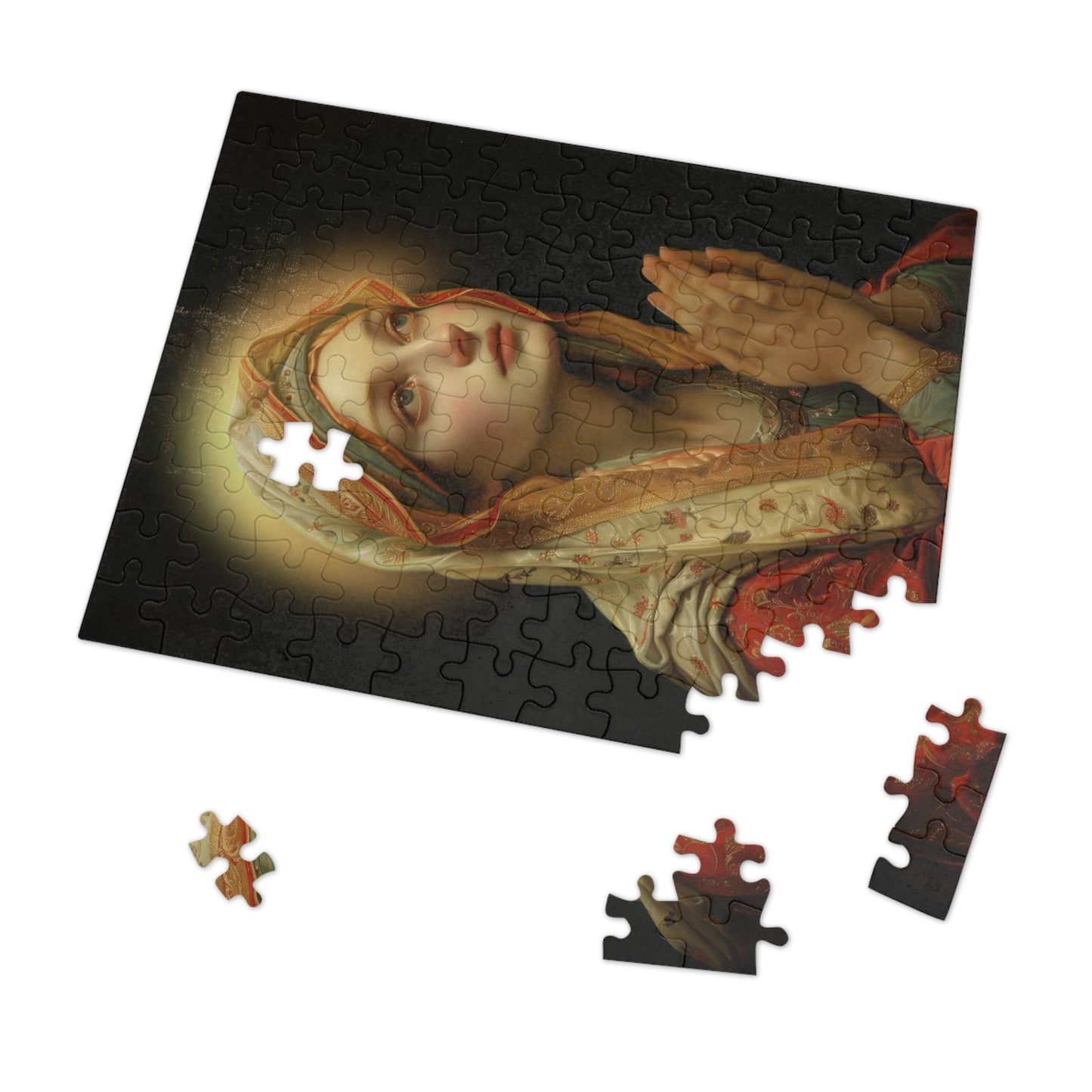 Saint Regina - Puzzle and Keepsake Tin - Religious (30, 110, 252, 500,1000) - Religious Puzzle - Gifts for Catholic Families - Saints