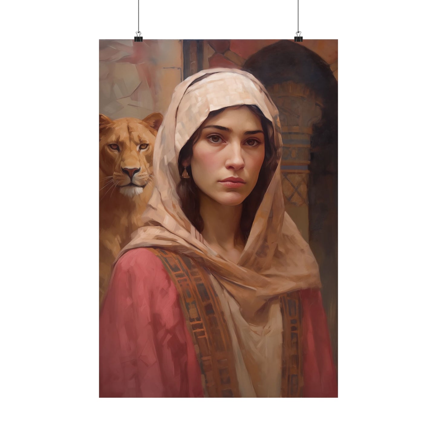 Saint Daria - Sanctified Souls Print - Multiple Sizes - Premium Matte Vertical Posters