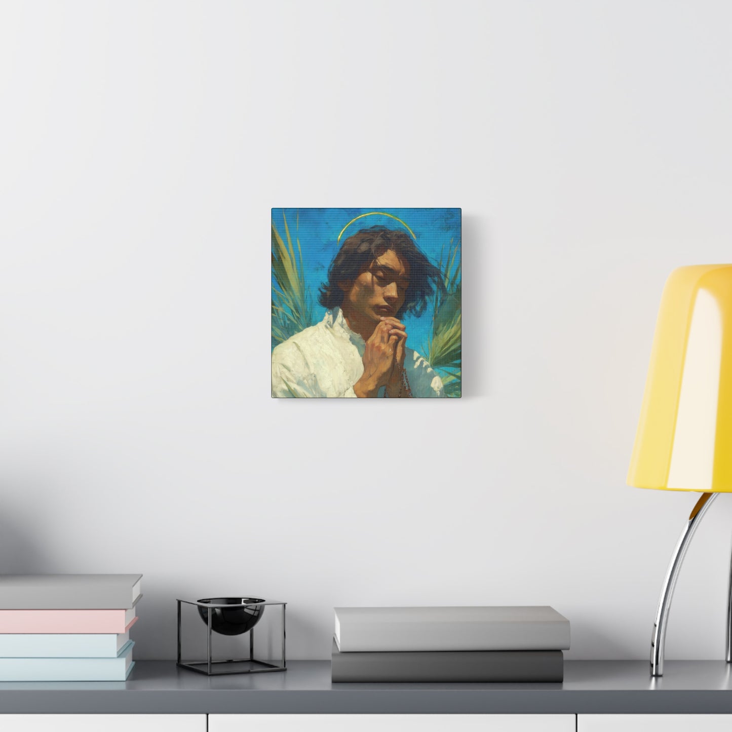 Saint Lorenzo Ruiz - Multiple Sizes - Catholic Home art - Museum Wrapped Canvas - Sanctified Souls Print - Catholic Martyr Art