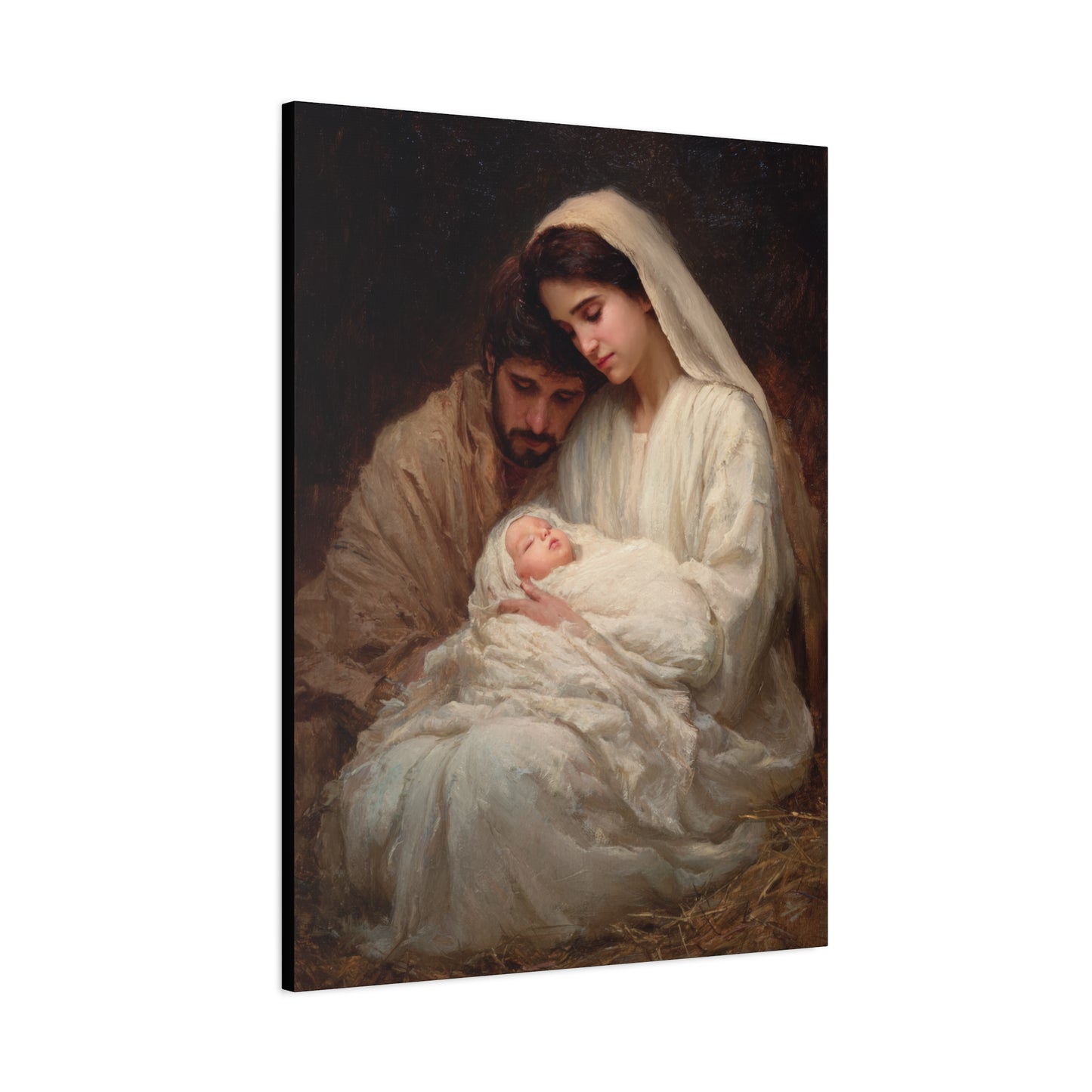 The Quiet Kingdom of the Holy Family - Gallery Wrapped Canvas - Print - Religious Art for your Home - Catholic