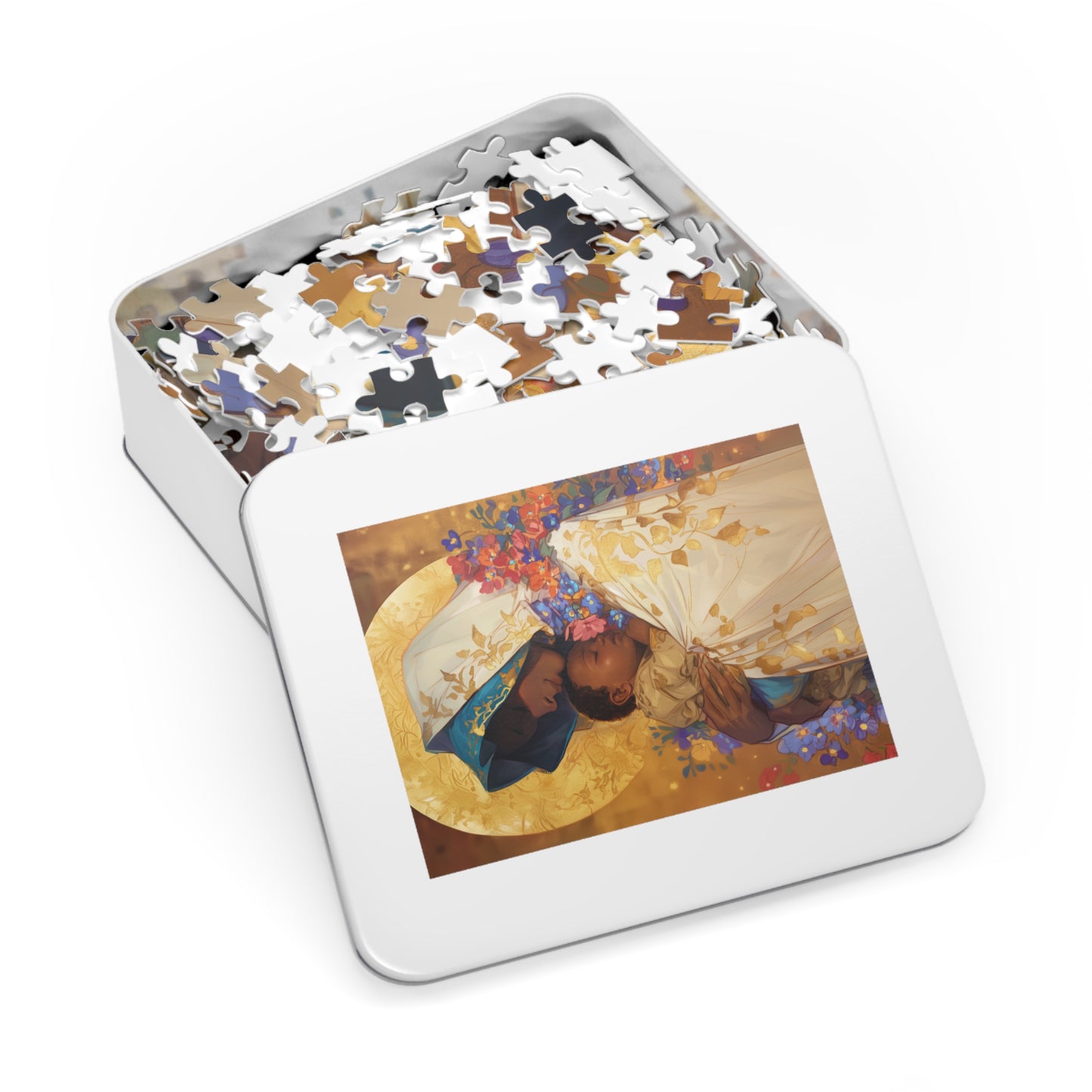 Divine Radiance- Our Lady of Kibeho's Blessing - Puzzle and Keepsake Tin - Religious (30, 110, 252, 500,1000) - Religious Puzzle - Religious