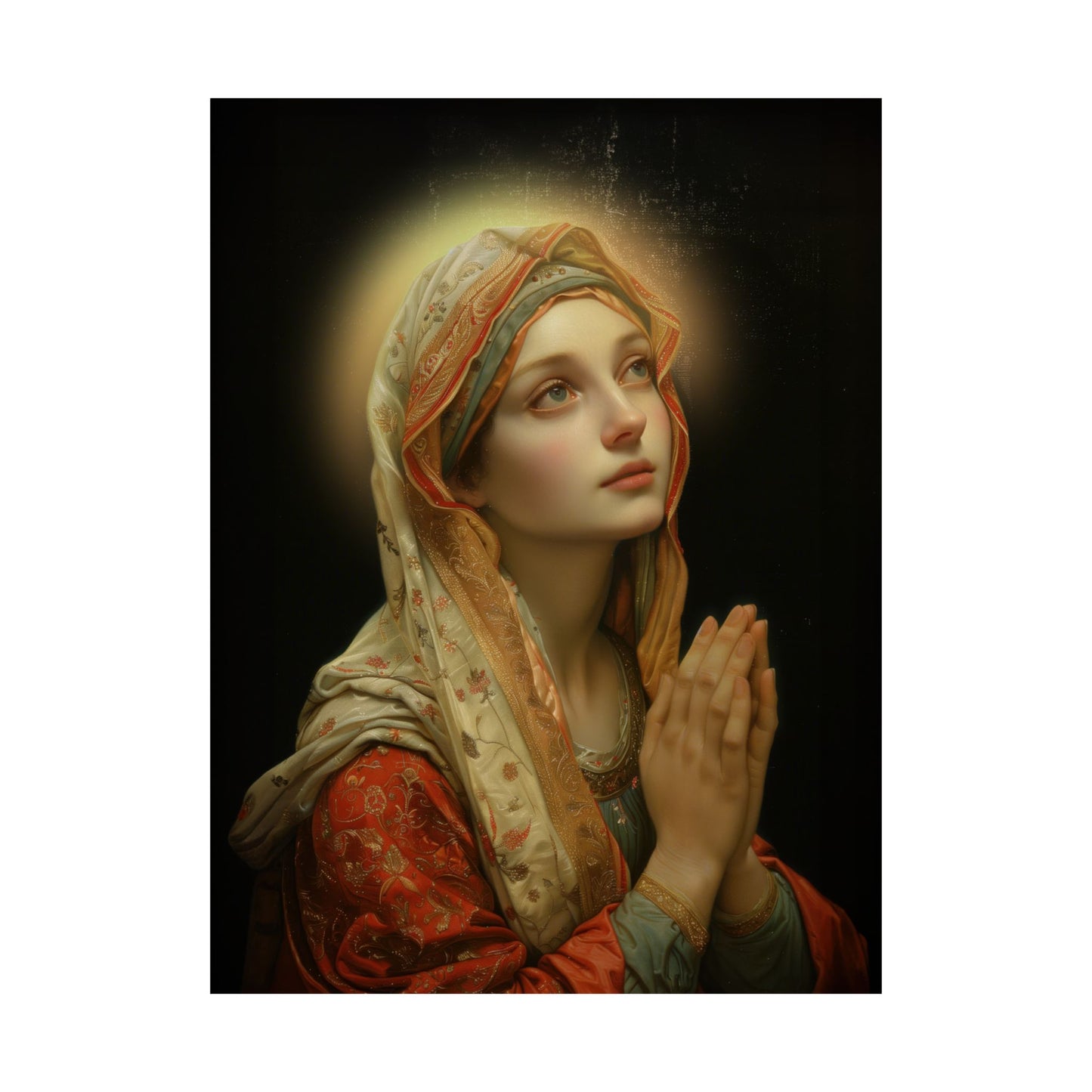 Saint Regina - Sanctified Souls Print - Multiple Sizes - Premium Posters - Catholic Art - Christian - Gifts for Catholics - Prayer room art