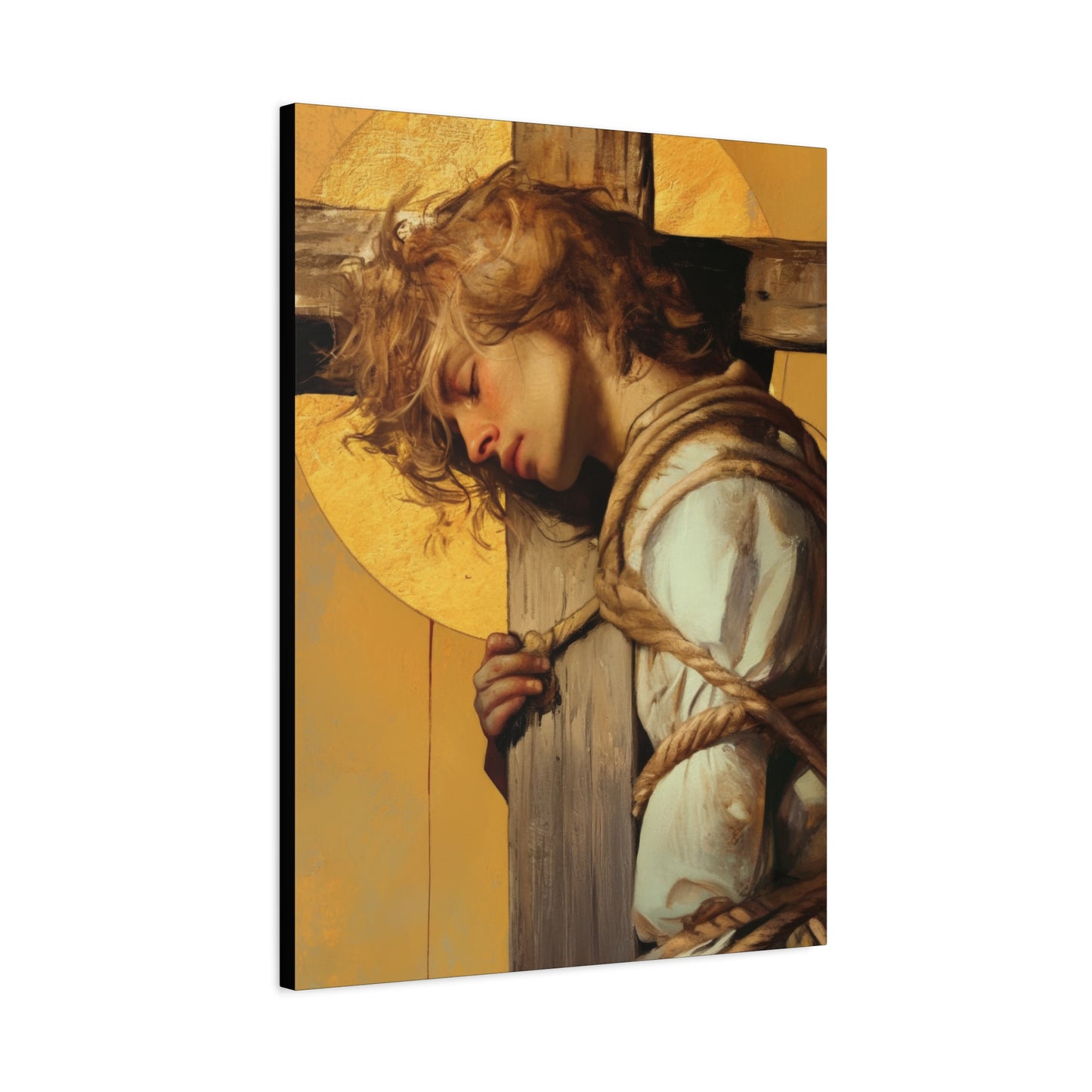 Saint Dismus, The 'Good Thief' - Gallery Wrapped Canvas - Print - Religious Art for your Home - Catholic Art