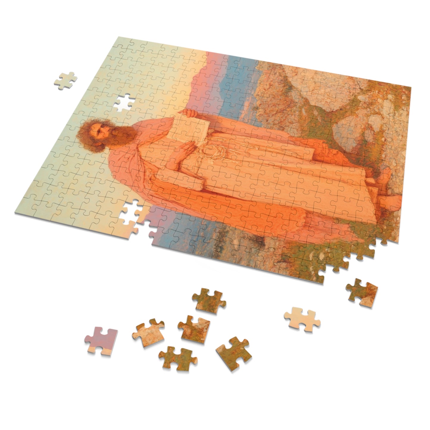 Obadiah - Keeper of the Lord's Warning and Mercy - Puzzle & Keepsake Tin - Religious Jigsaw Puzzle (30, 110, 252, 500,1000-Piece)
