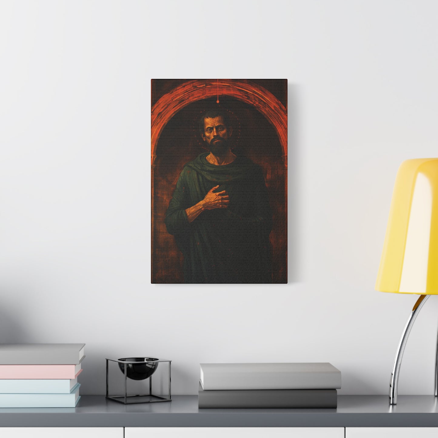 Saint Bartholomew Canvas Print - Multiple Sizes - Catholic Home art - Museum Wrapped Canvas - Sanctified Souls Print