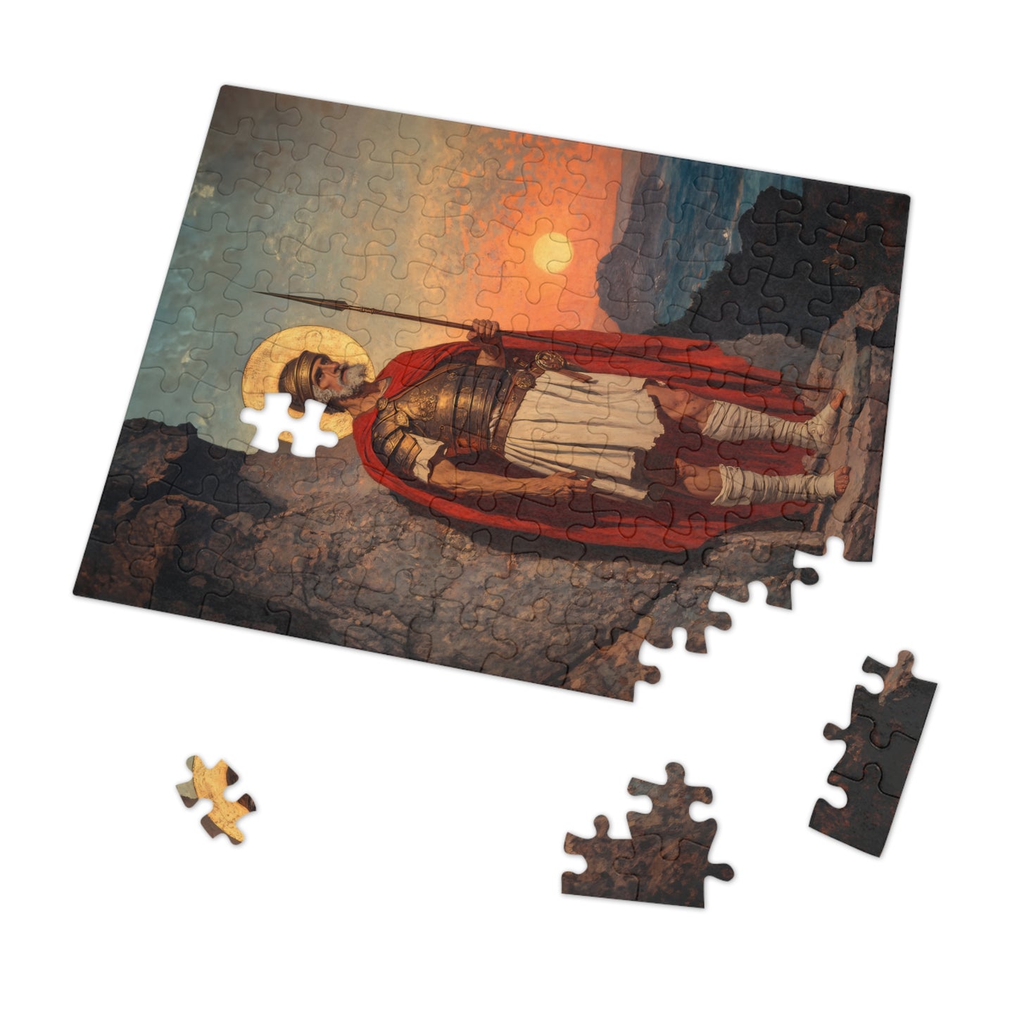 Saint Andrew the Tribune - Puzzle and Keepsake Tin - Religious (30, 110, 252, 500,1000) - Religious Puzzle - Gifts for Catholic Families