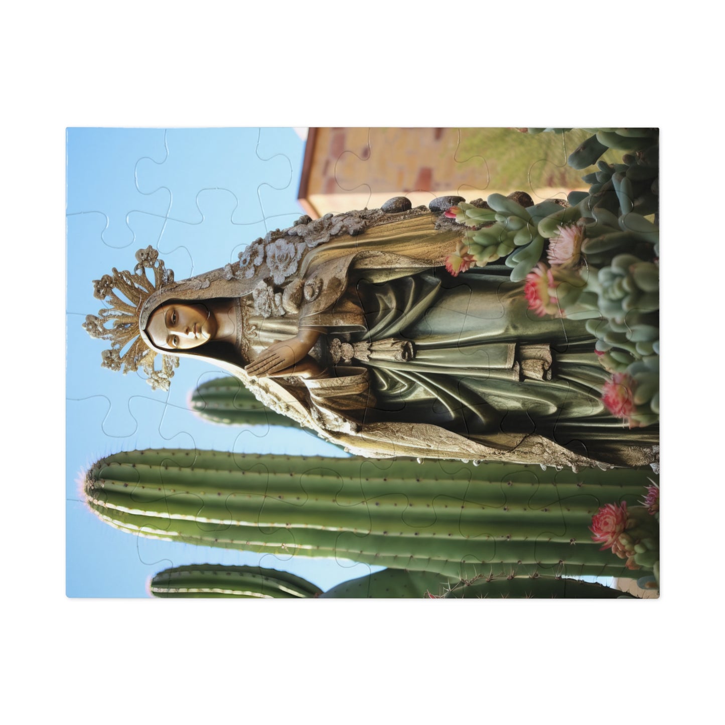 Our Lady of Guadalupe - Puzzle and Keepsake Tin - Religious Jigsaw Puzzle (30, 110, 252, 500,1000-Piece) - Religious Puzzle