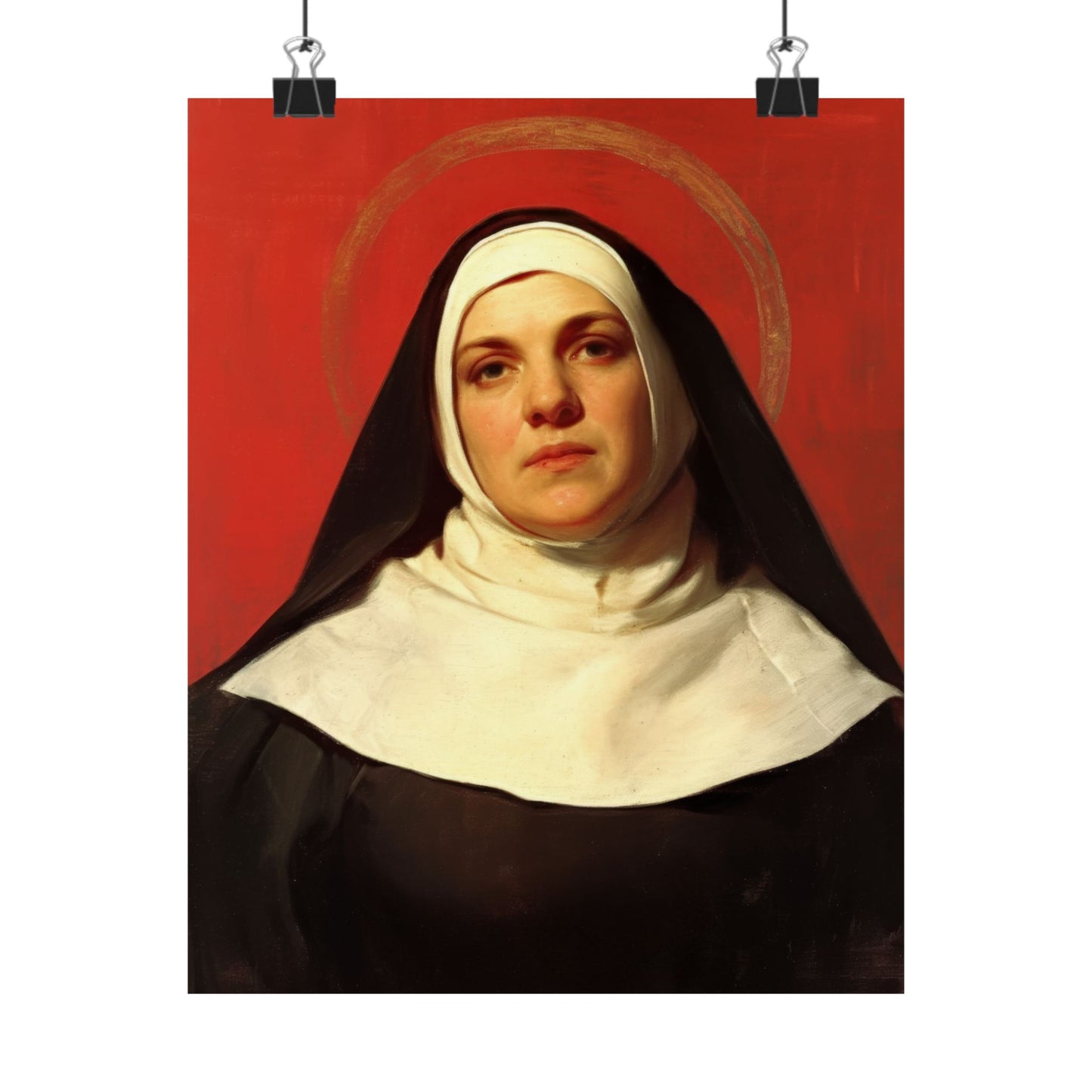 Saint Maria Giuseppa Rossello - Sanctified Souls Print - Multiple Sizes - Premium Matte Vertical Posters