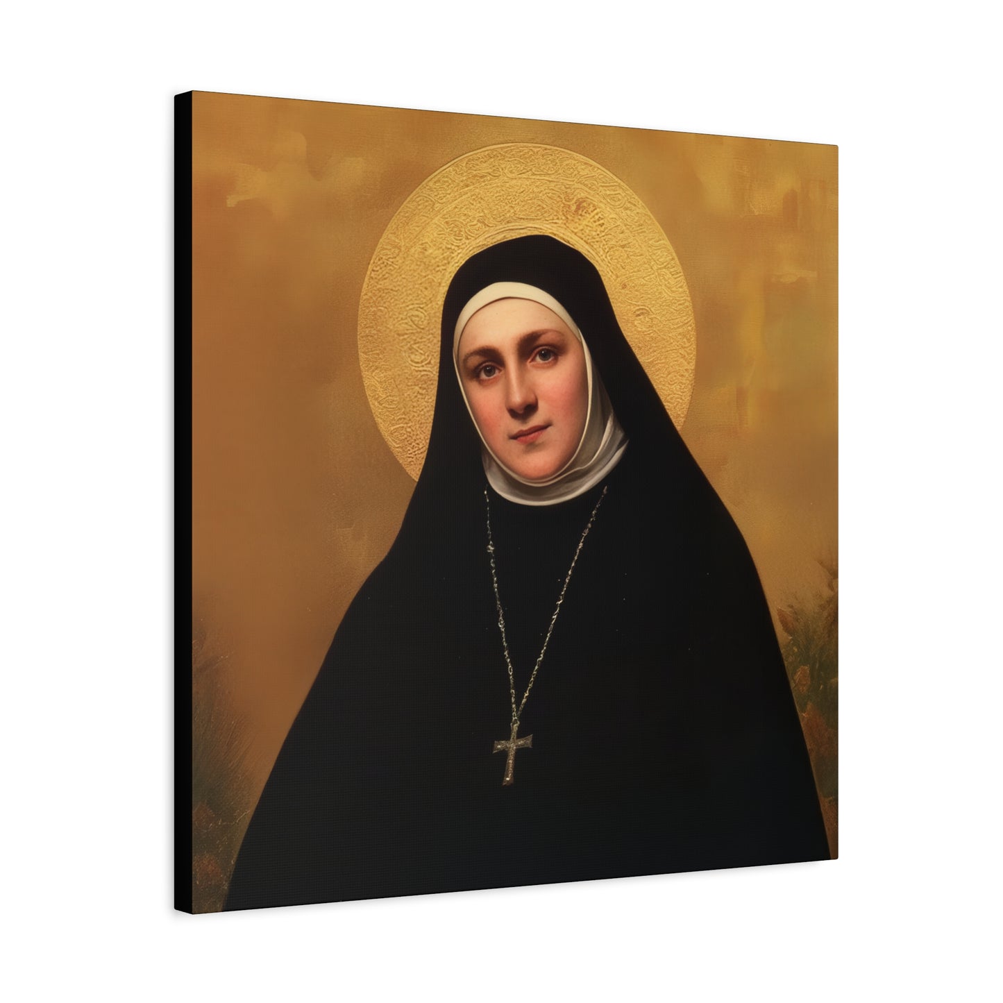 Saint Geltrude Caterina Comensoli - Gallery Wrapped Canvas - Print - Religious Art for your Home - Catholic Art