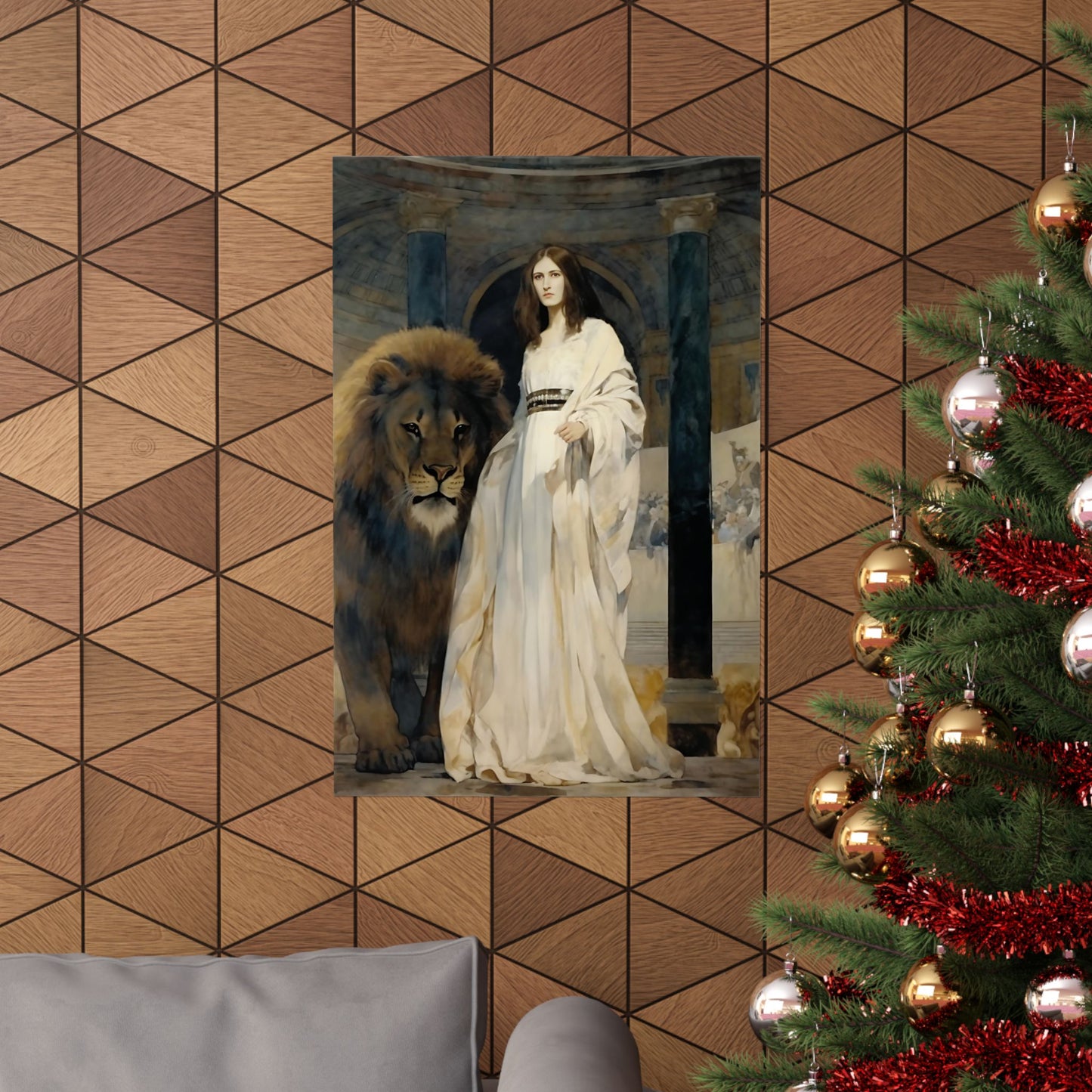 Saint Euphemia Print - Sanctified Souls Print - Multiple Sizes - Premium Matte Vertical Posters