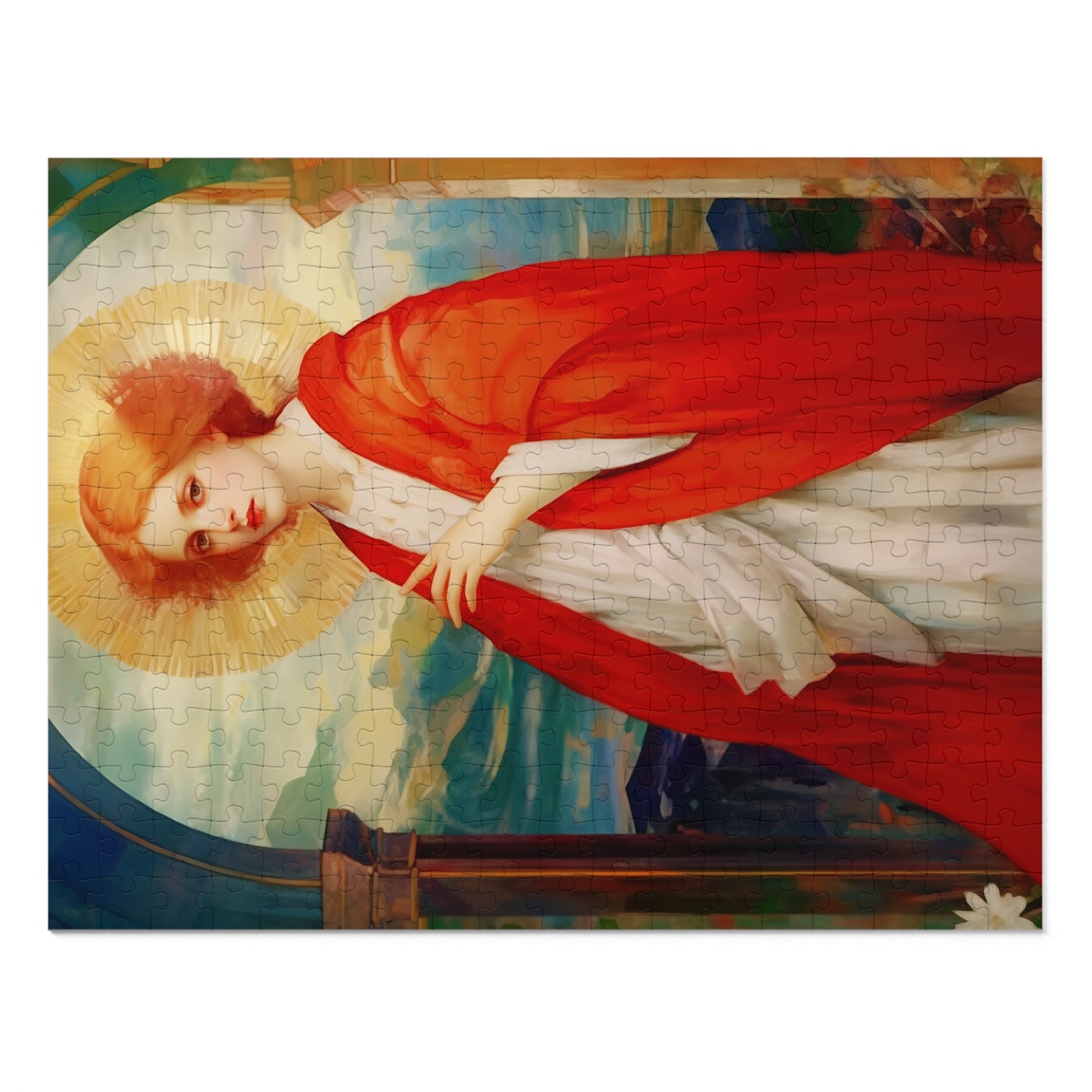 Saint Bibiana - Puzzle and Keepsake Tin - Jigsaw Puzzle (30, 110, 252, 500,1000-Piece) - Religious Puzzle