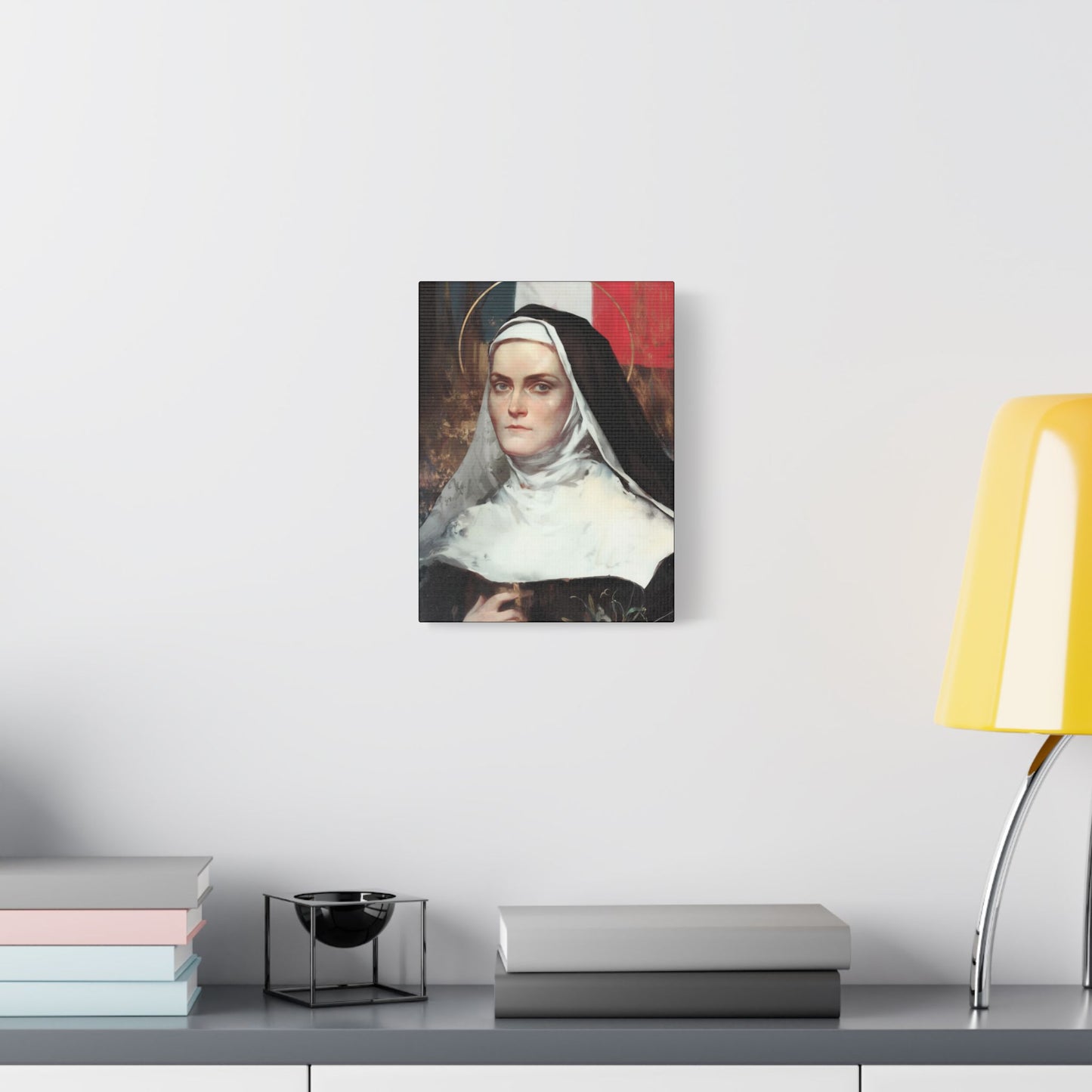 Saint Jeanne-Antide Thouret - Museum Wrapped Canvas - Print - Religious Art for your Home - Christian print - Prayer Room Art - Catholic