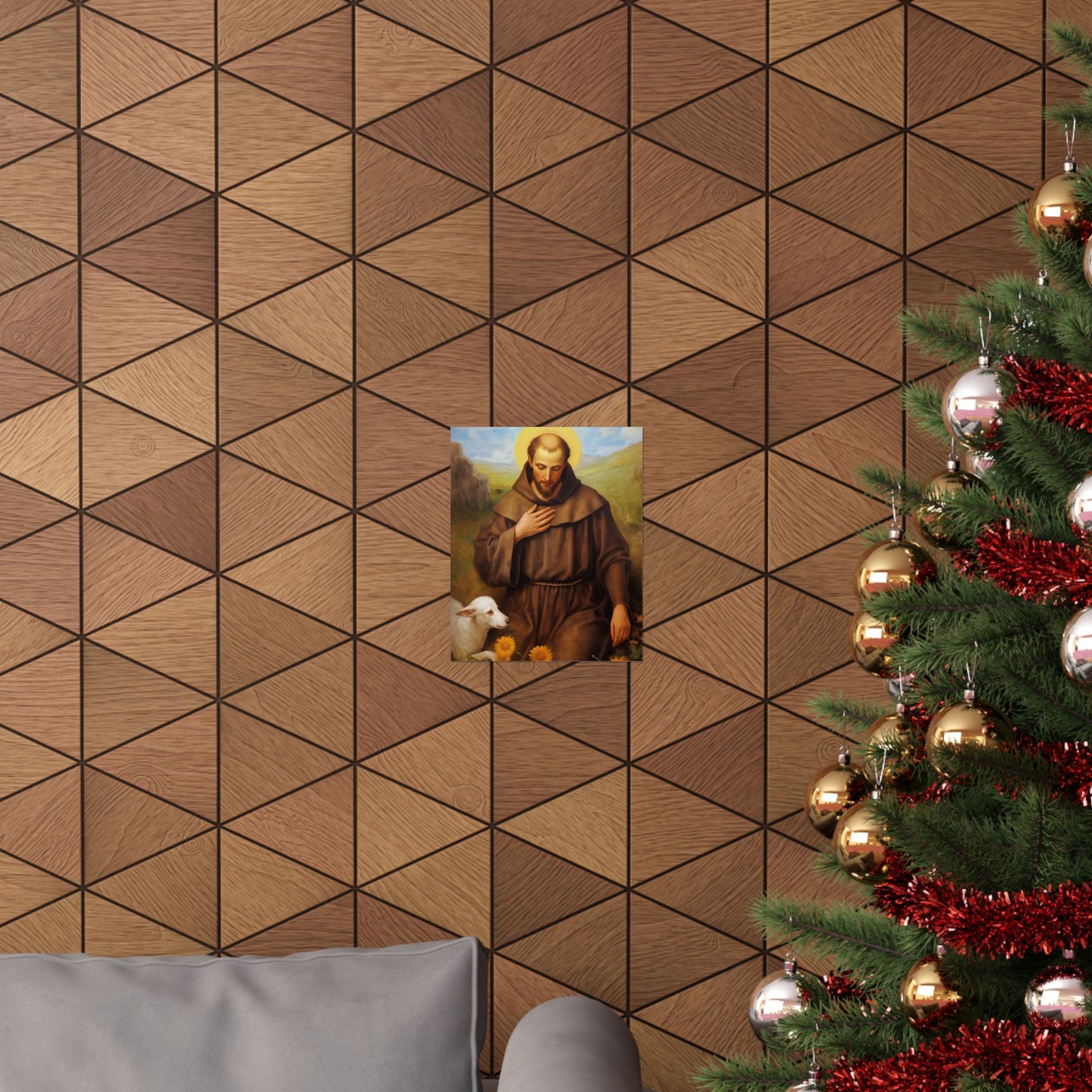 Saint Francis of Assisi - Sanctified Souls Print - Multiple Sizes - Premium Matte Vertical Posters