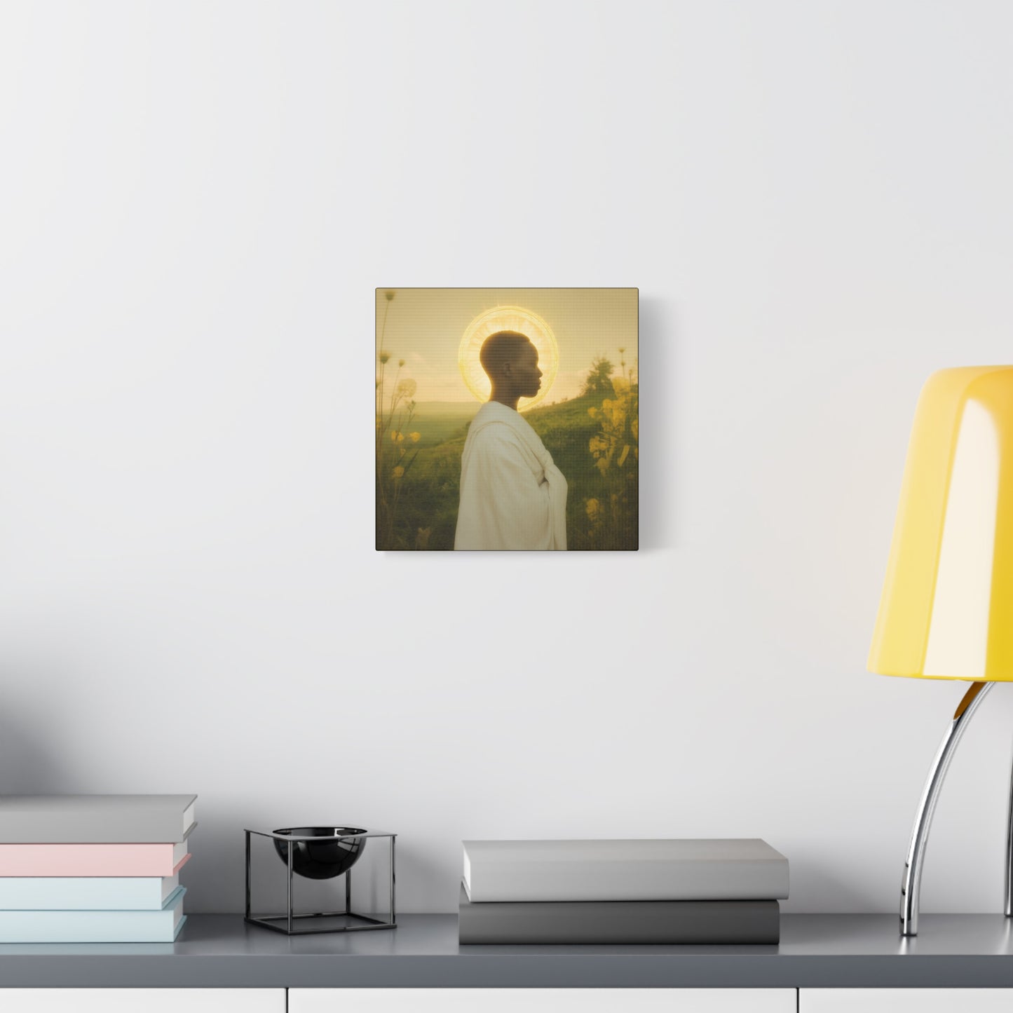 Saint Charles Lwanga -  Museum Wrapped Canvas - Sanctified Souls Print - Religious Art for your Home - Catholic Patron Saint Art
