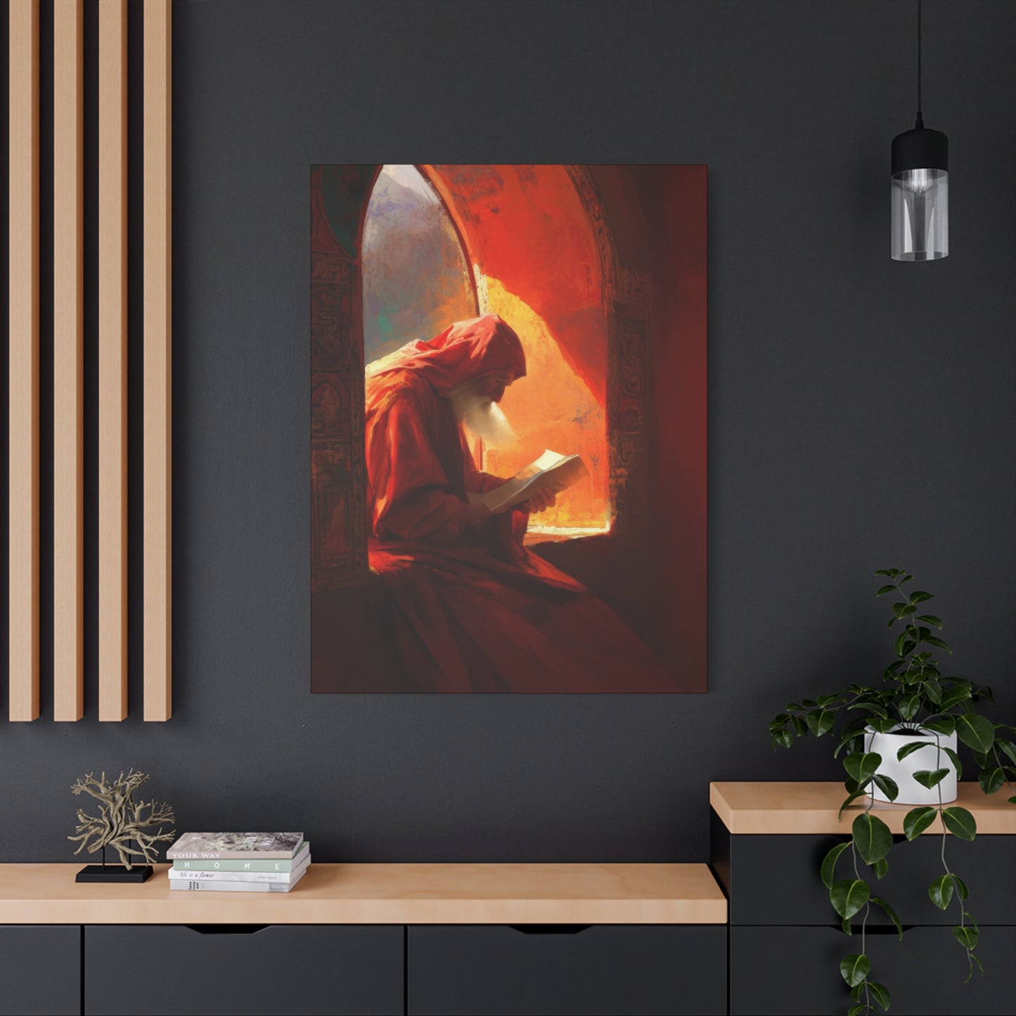 Isaiah and the Promise of the Holy One - Gallery Wrapped Canvas - Print - Religious Art for your Home - Catholic Art