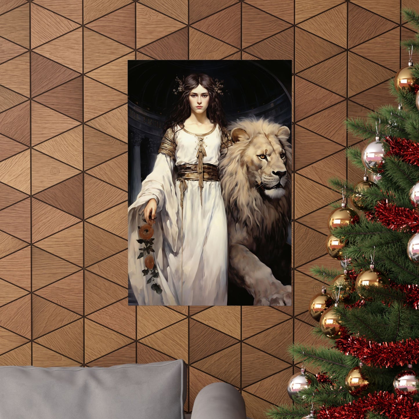 Saint Euphemia Print - Sanctified Souls Print - Multiple Sizes - Premium Matte Vertical Posters