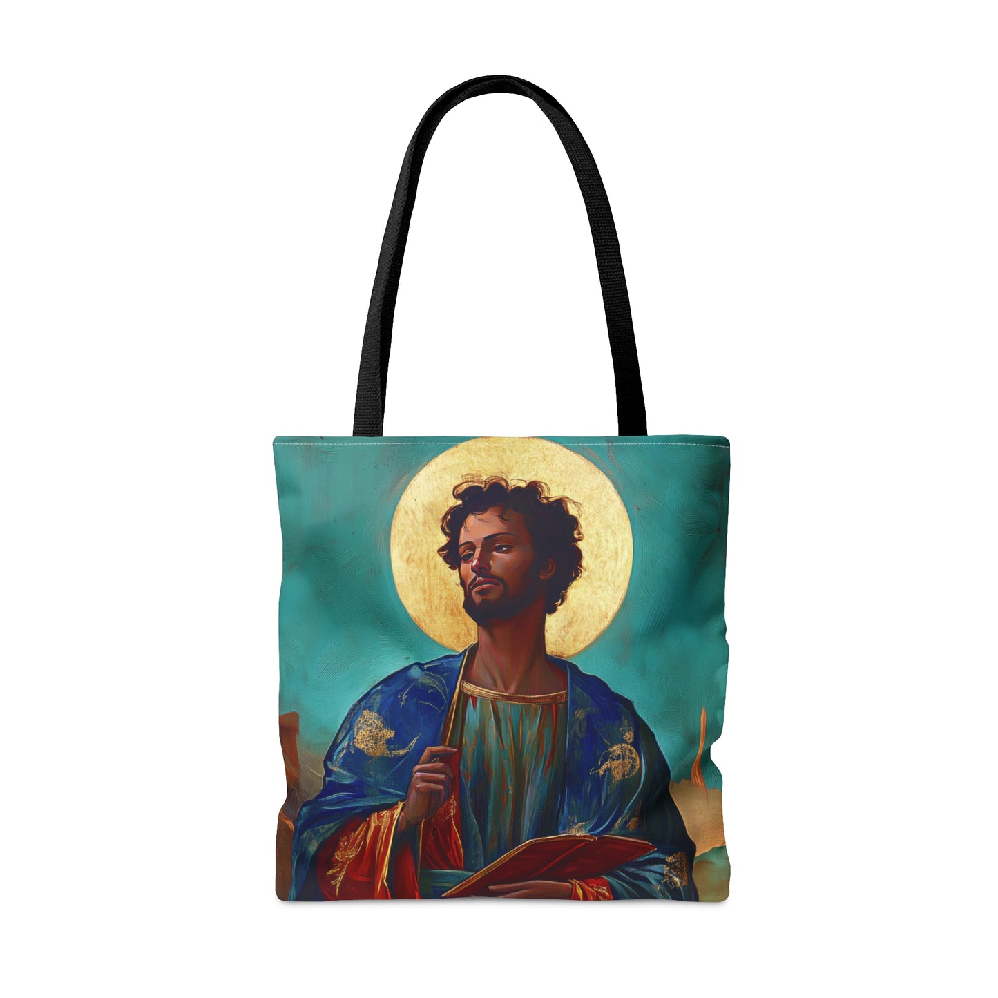 Saint Addal Tote Bag - Large Medium Small Faith Art Bag - Catholic Faith Purse - Religious - Prayer Bag - Devotional Purse