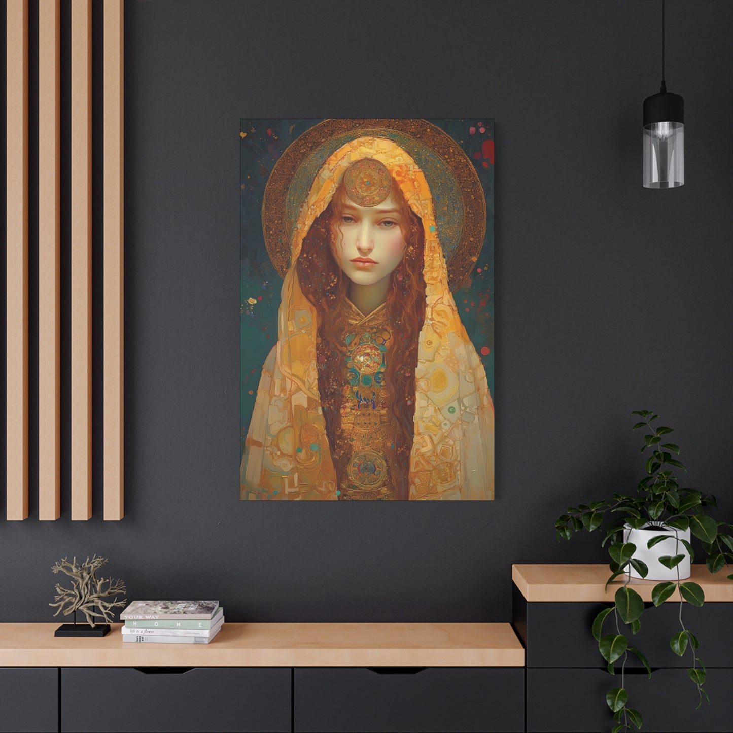 Saint Mary Magdalene Canvas Print - Multiple Sizes - Catholic Home art - Museum Wrapped Canvas - Sanctified Souls Print