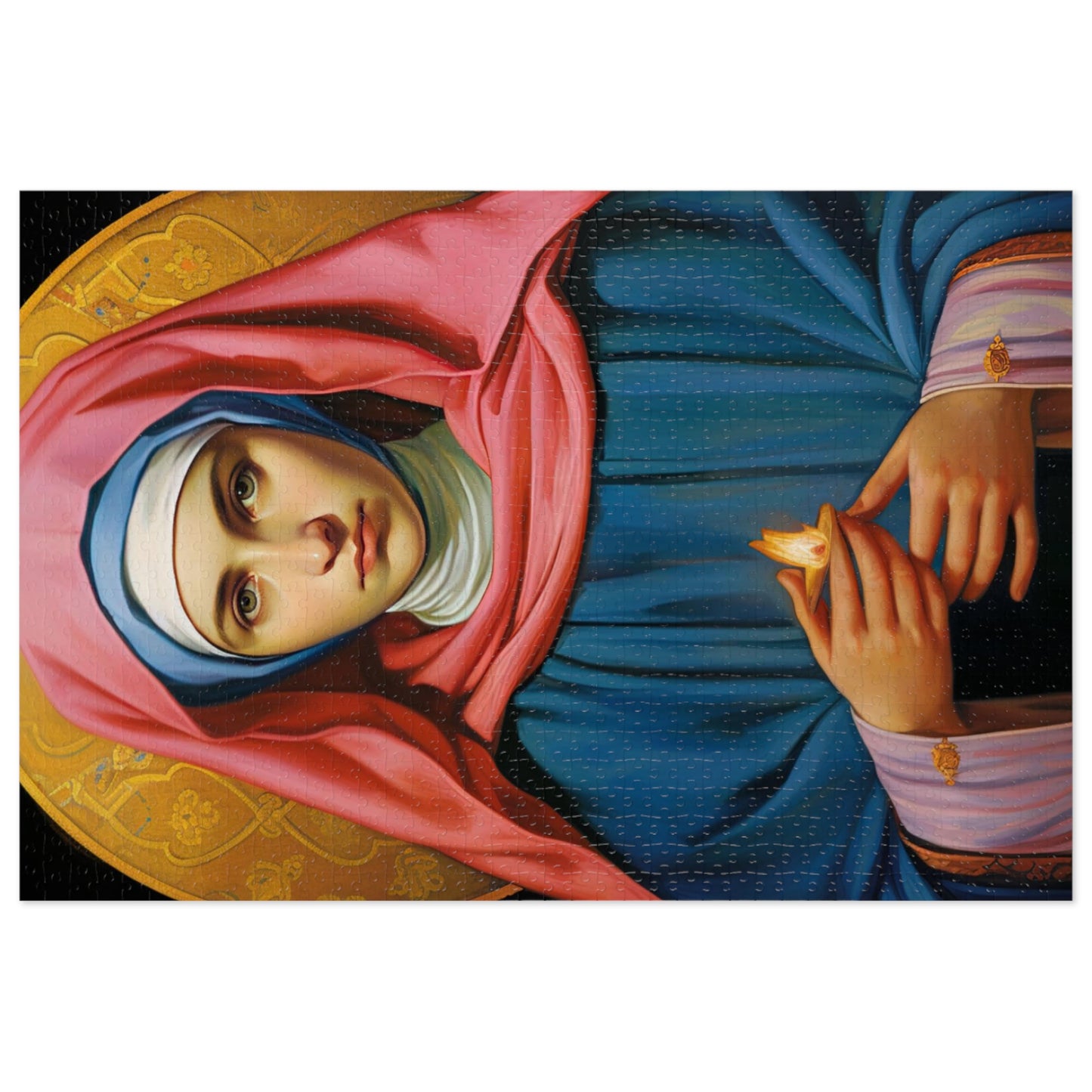 Saint Bernadette - Puzzle and Keepsake Tin - Religious Jigsaw Puzzle (30, 110, 252, 500,1000-Piece) - Religious Puzzle