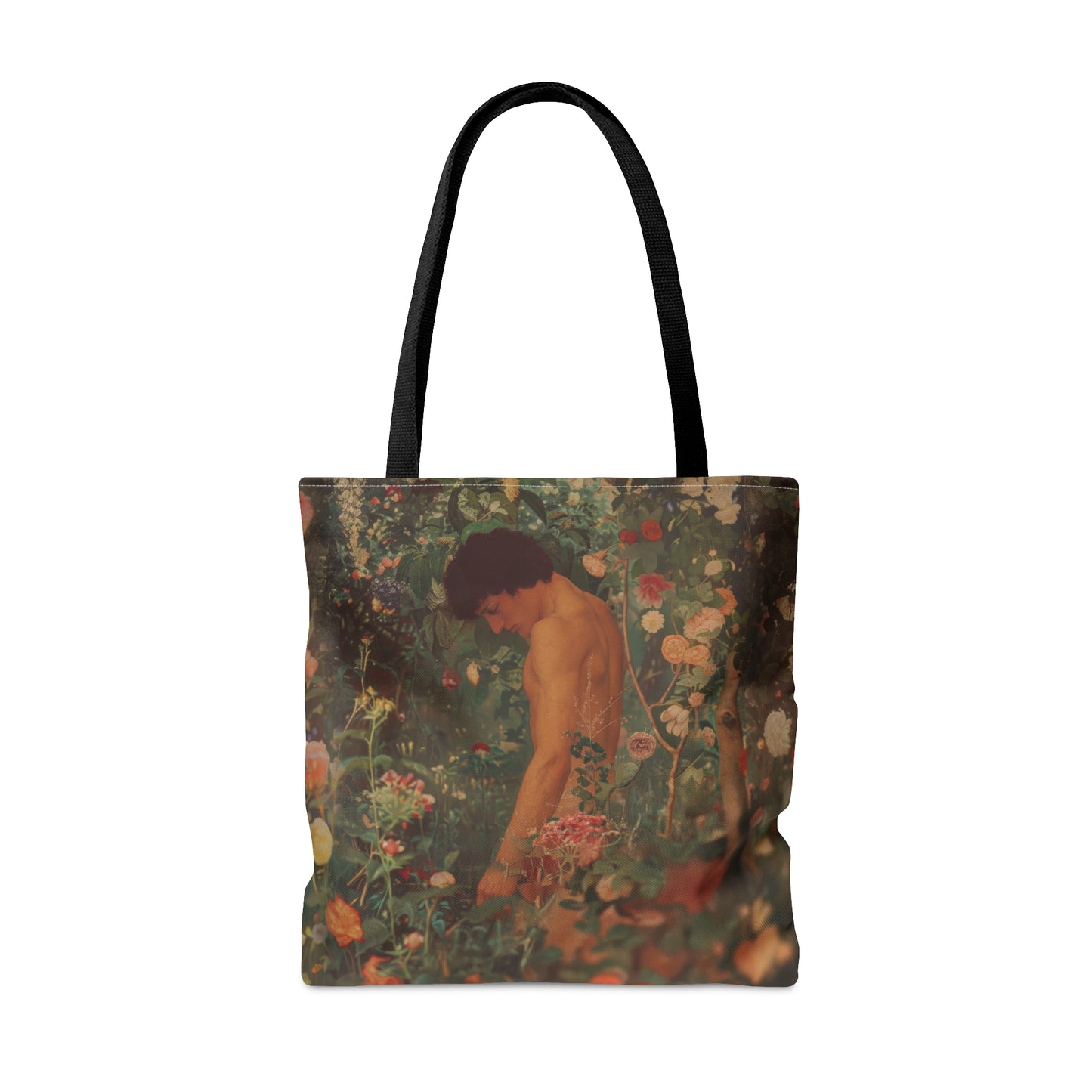 Saint Adam - Tote Bag - Large Medium Small Faith Art Bag - Re usable Tote Purse - Double Sided - Catholic Art Bag