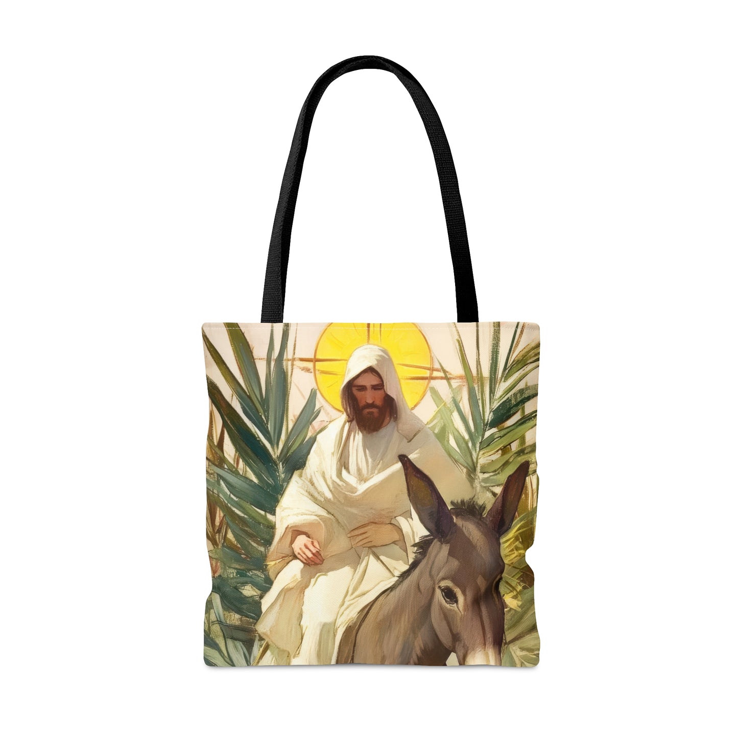 Benedictus Qui Venit (Blessed is He who comes) Tote Bag - Large Medium Small Faith Art Bag - Catholic Faith Purse - Double Sided