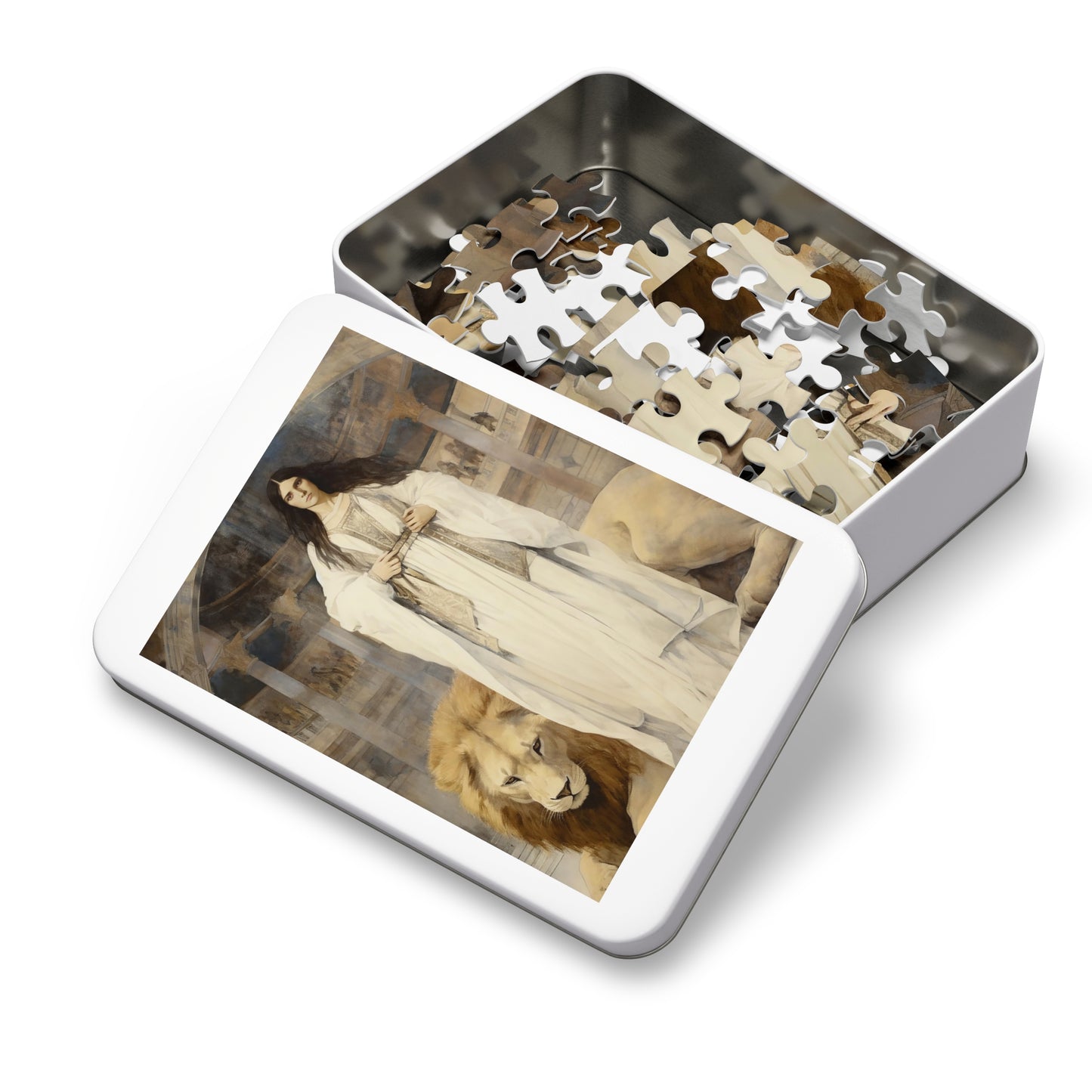 Saint Euphemia - Puzzle and Keepsake Tin - Religious Jigsaw Puzzle (30, 110, 252, 500,1000-Piece) - Religious Puzzle
