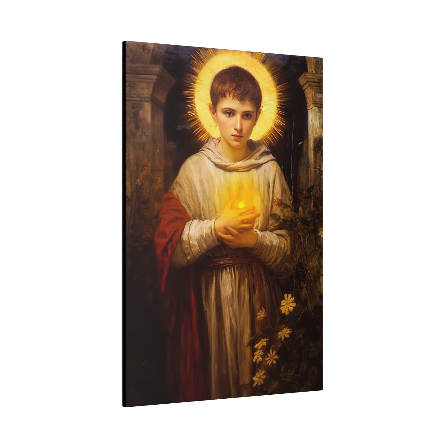 Saint Tarsicius - Museum Wrapped Canvas - Sanctified Souls Print - Religious Art for your Home
