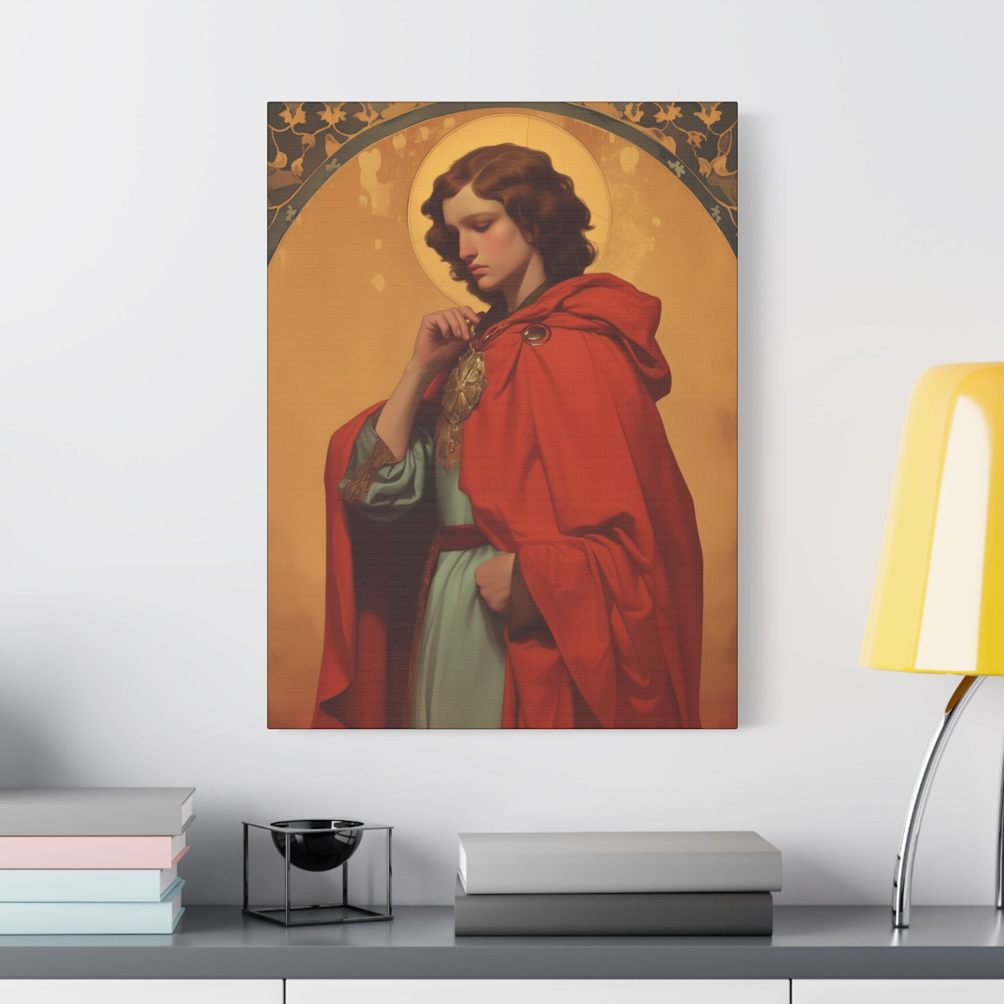 Saint Casimir of Poland Canvas Print - Multiple Sizes - Catholic Home art - Museum Wrapped Canvas - Sanctified Souls Print