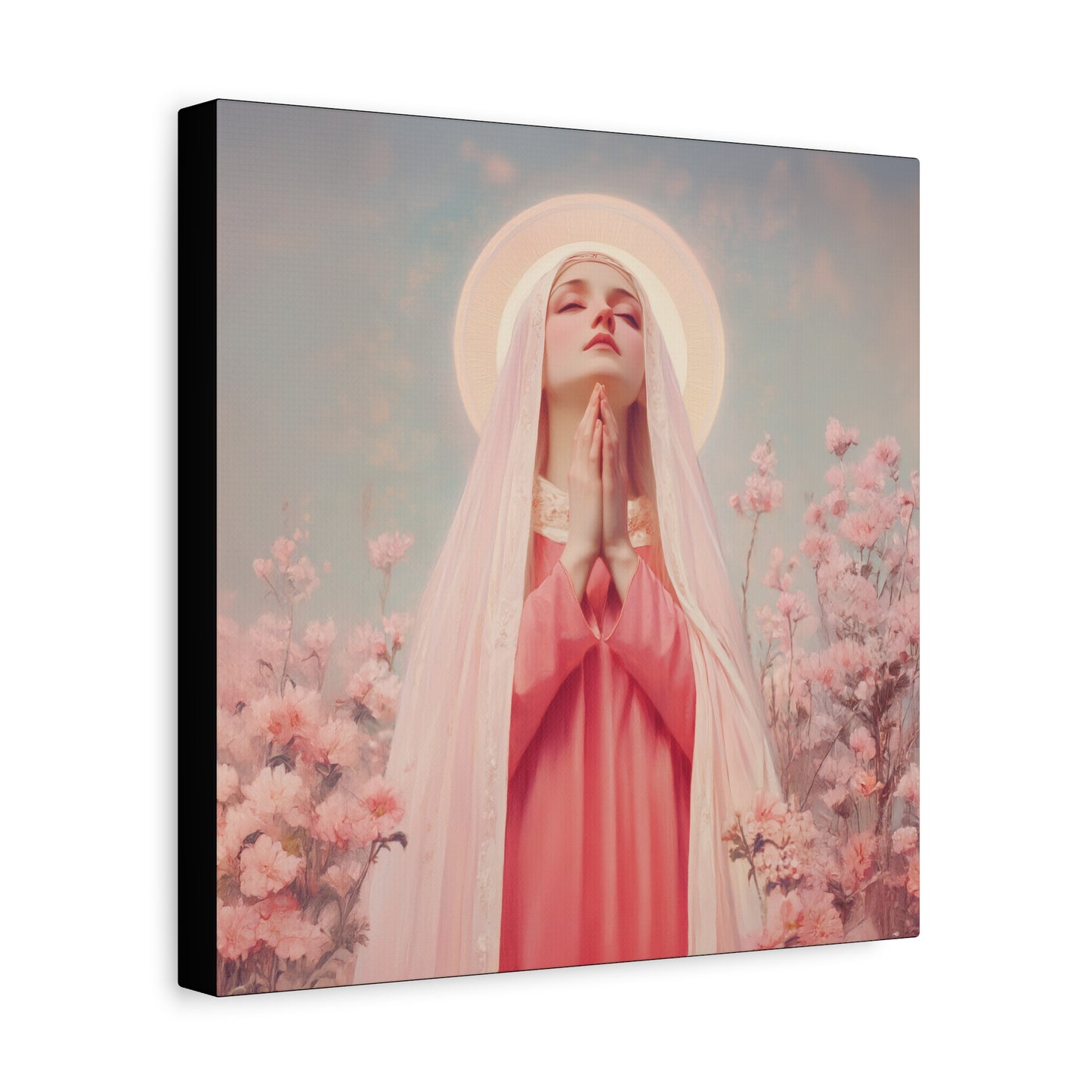 Saint Illuminata - Gallery Wrapped Canvas - Print - Religious Art for your Home - Catholic Art Print