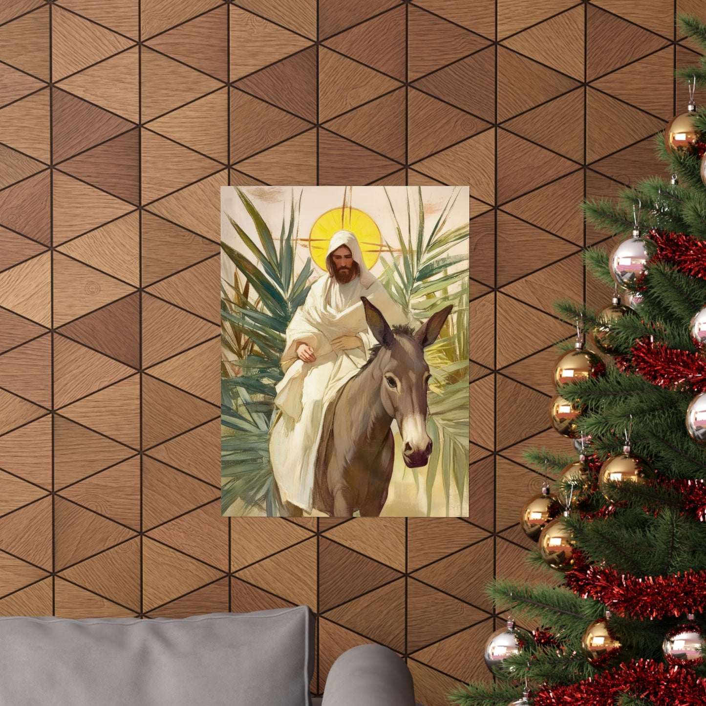 Benedictus Qui Venit (Blessed is He who comes)  - Sanctified Souls Print - Multiple Sizes - Premium Matte Vertical Posters - Catholic