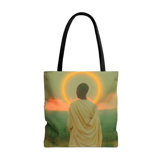 Saint Charles Lwanga - Tote Bag - Large Medium Small Faith Art Bag - Bible Study Faith Purse - Double Sided
