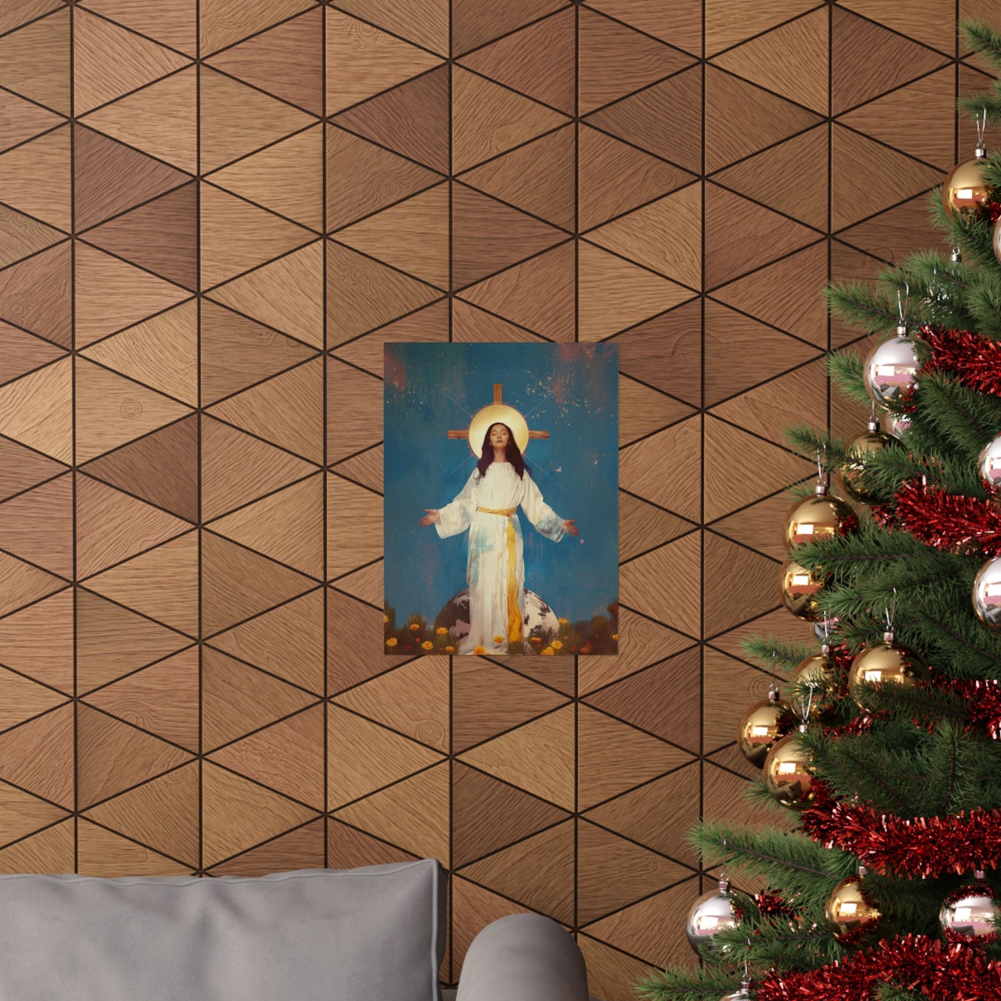 Our Lady of Akita - Mother Mary - Sanctified Souls Print - Multiple Sizes - Premium Matte Vertical Posters