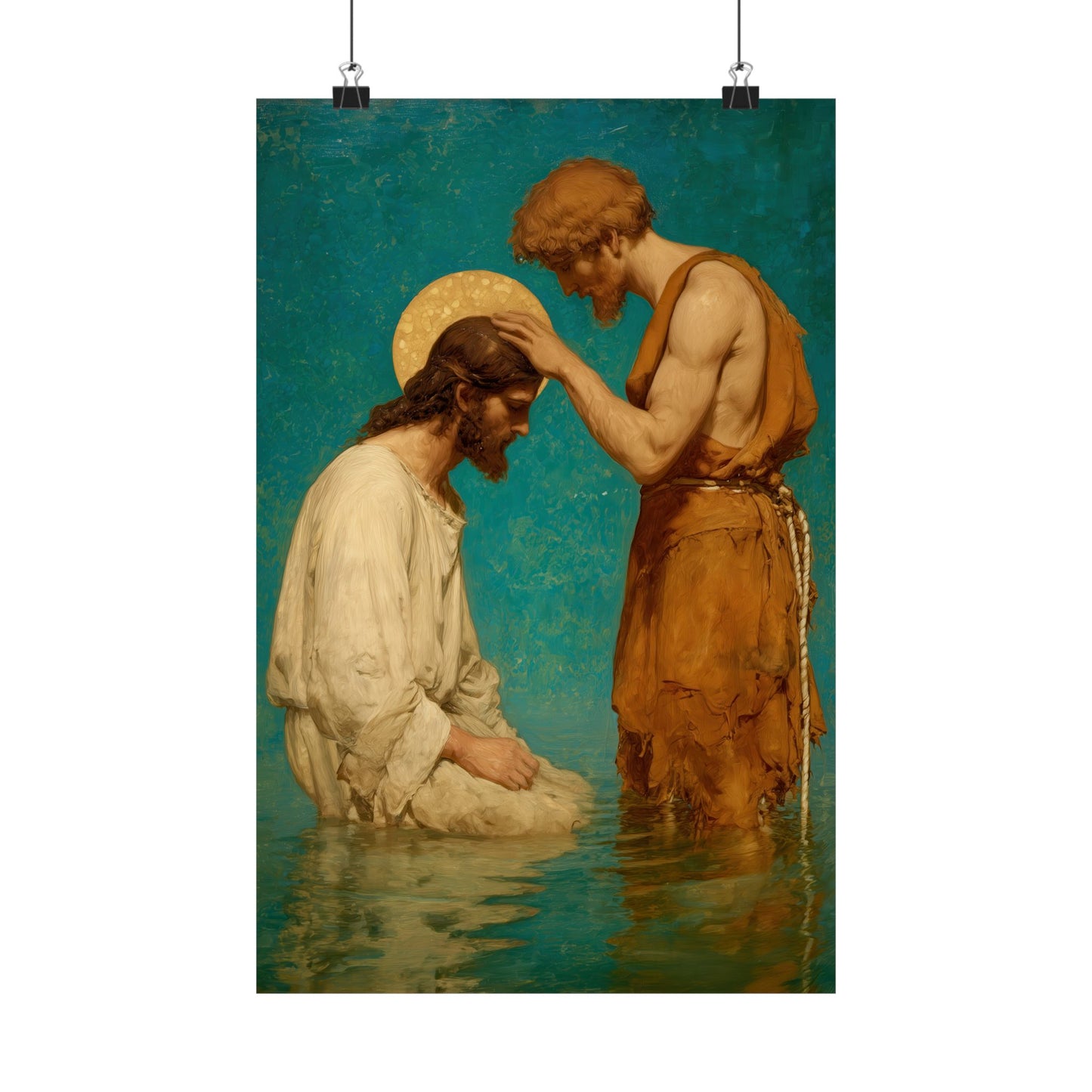 Saint John the Baptist, The Prophet and the Promise - Sanctified Souls Print - Multiple Sizes - Premium Matte Vertical Posters