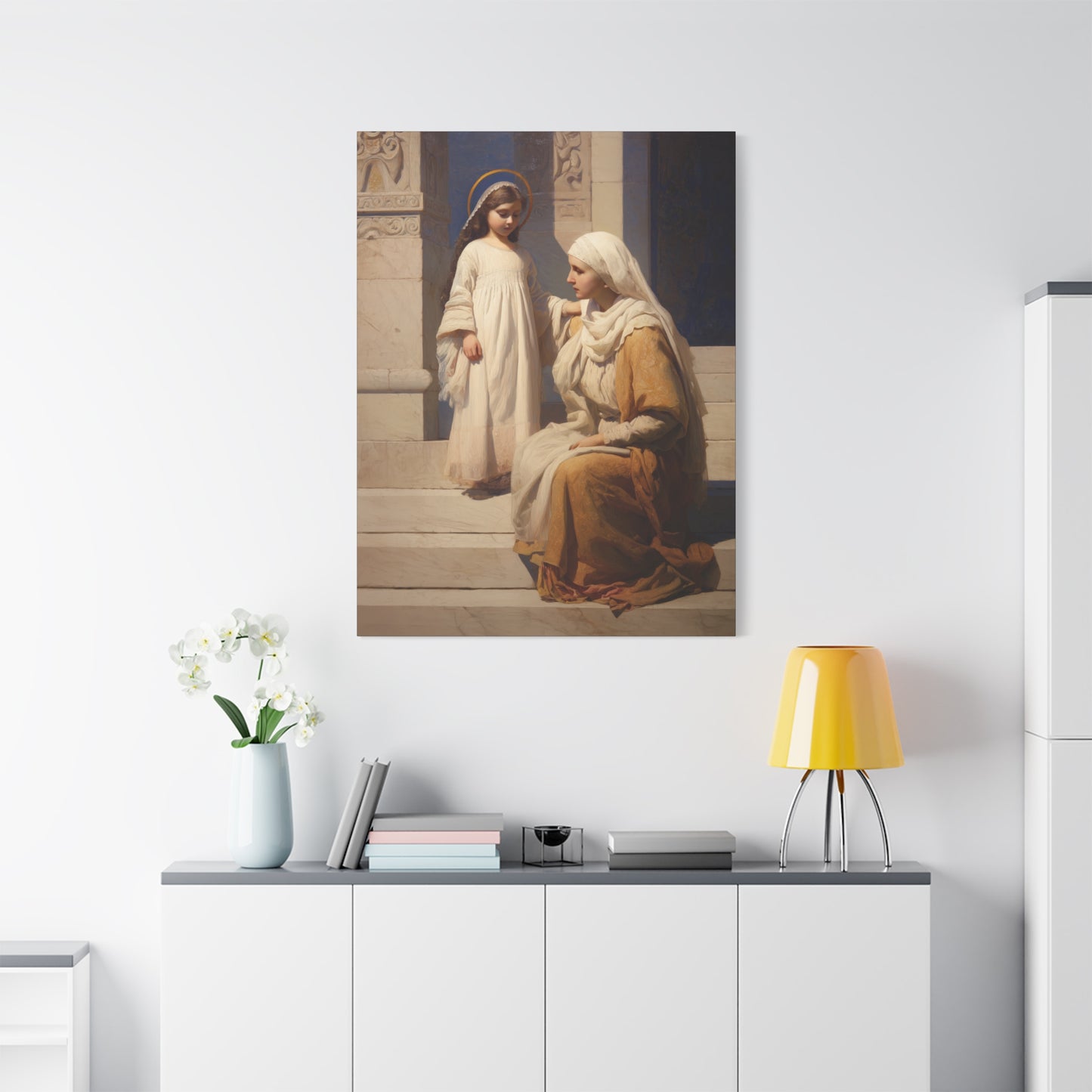 The Feast of the Presentation of the Blessed Mary - Gallery Wrapped Canvas - Print - Religious Art for your Home - Catholic