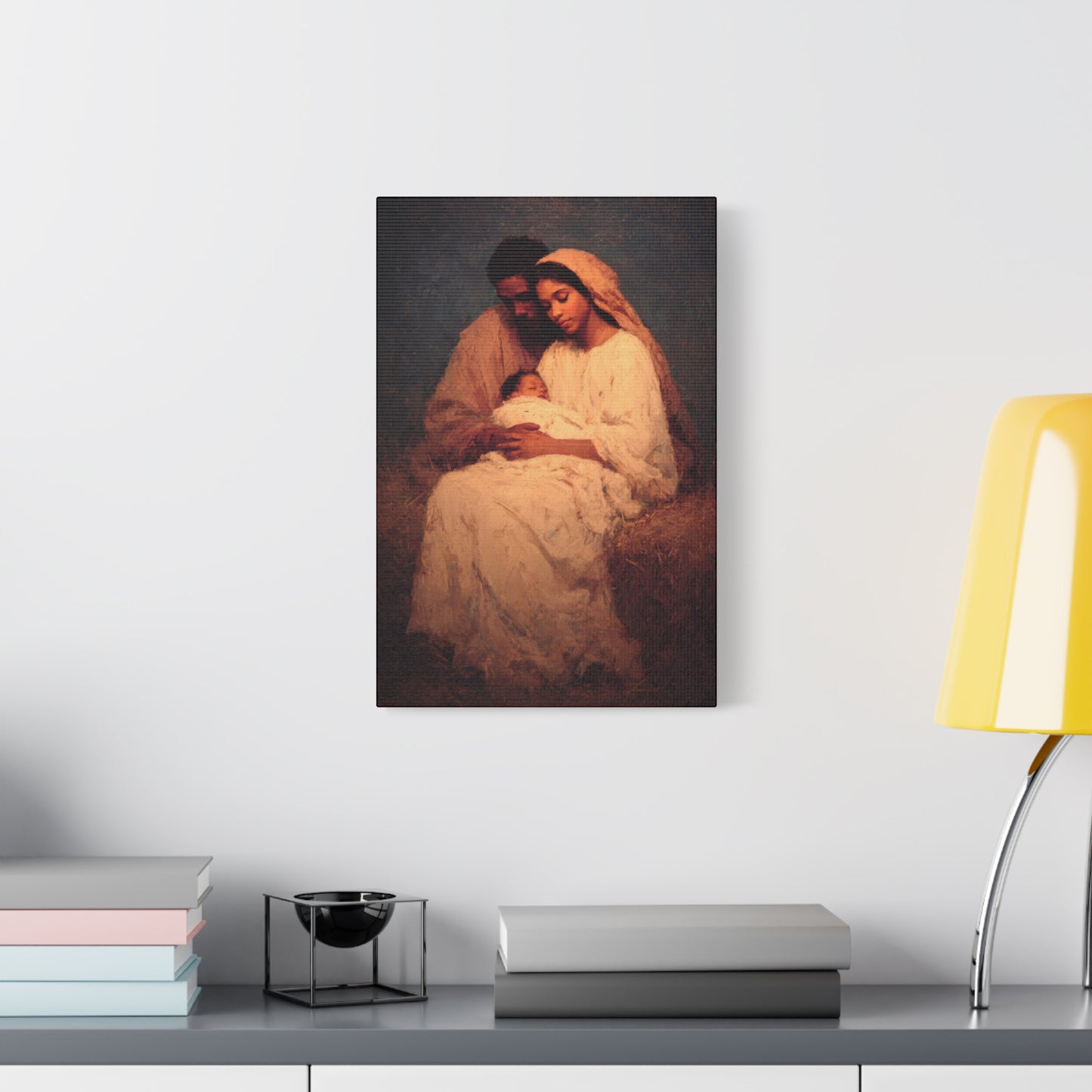 Love Made Visible in the Holy Family - Gallery Wrapped Canvas - Print - Religious Art for your Home - Catholic