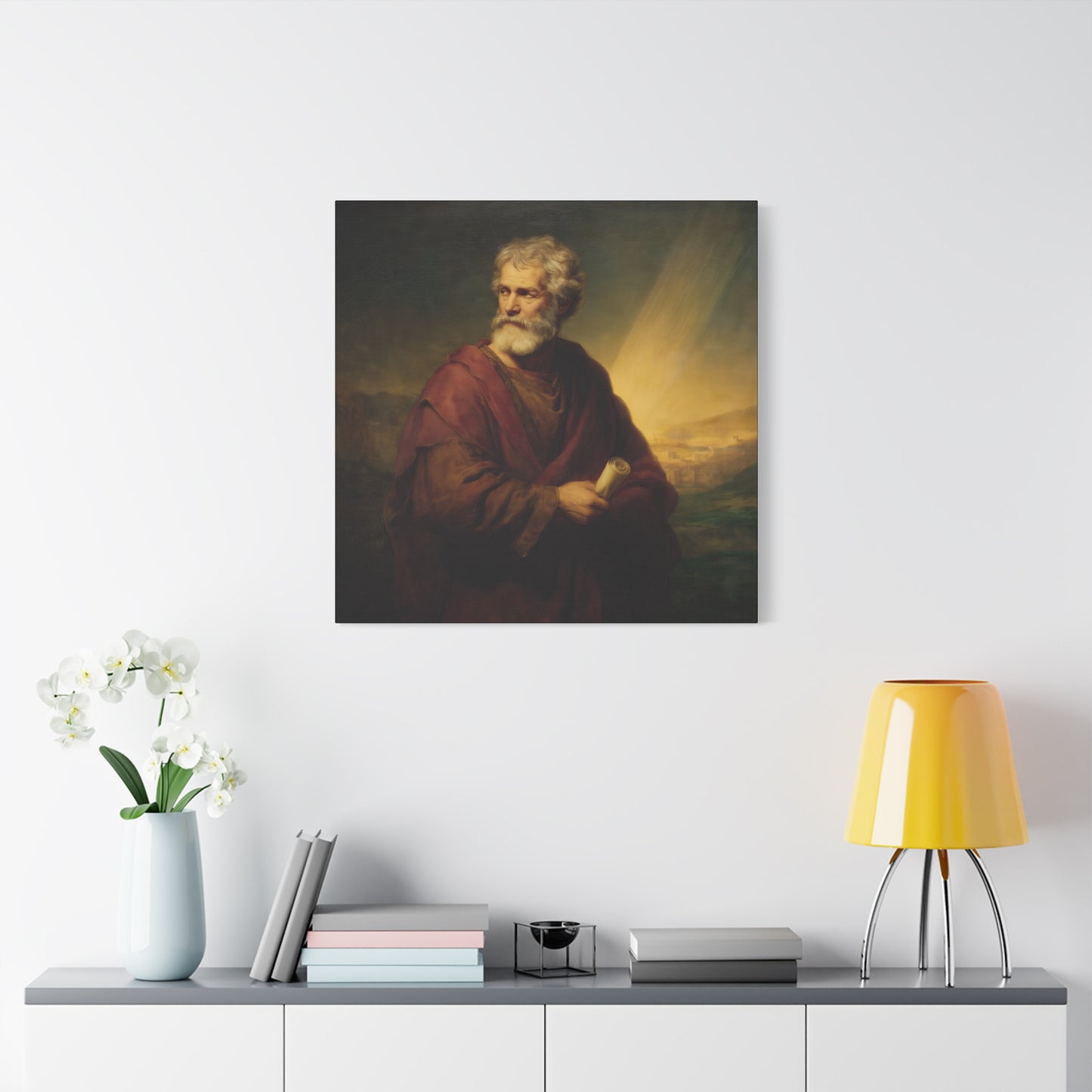 Saint Philip the Apostle -  Museum Wrapped Canvas - Sanctified Souls Print - Religious Art for your Home