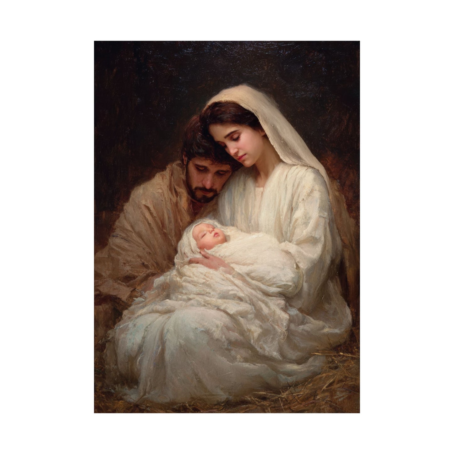 The Quiet Kingdom of the Holy Family - Sanctified Souls Print - Multiple Sizes - Premium Matte Vertical Posters