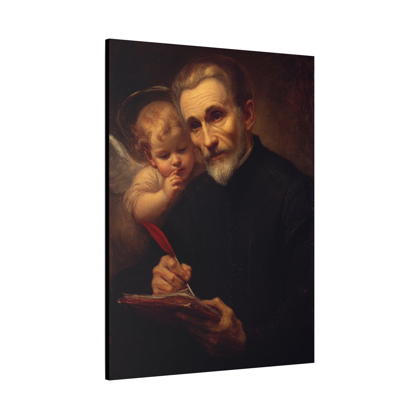Saint Peter Canisius - Gallery Wrapped Canvas - Print - Religious Art for your Home - Catholic Art Print