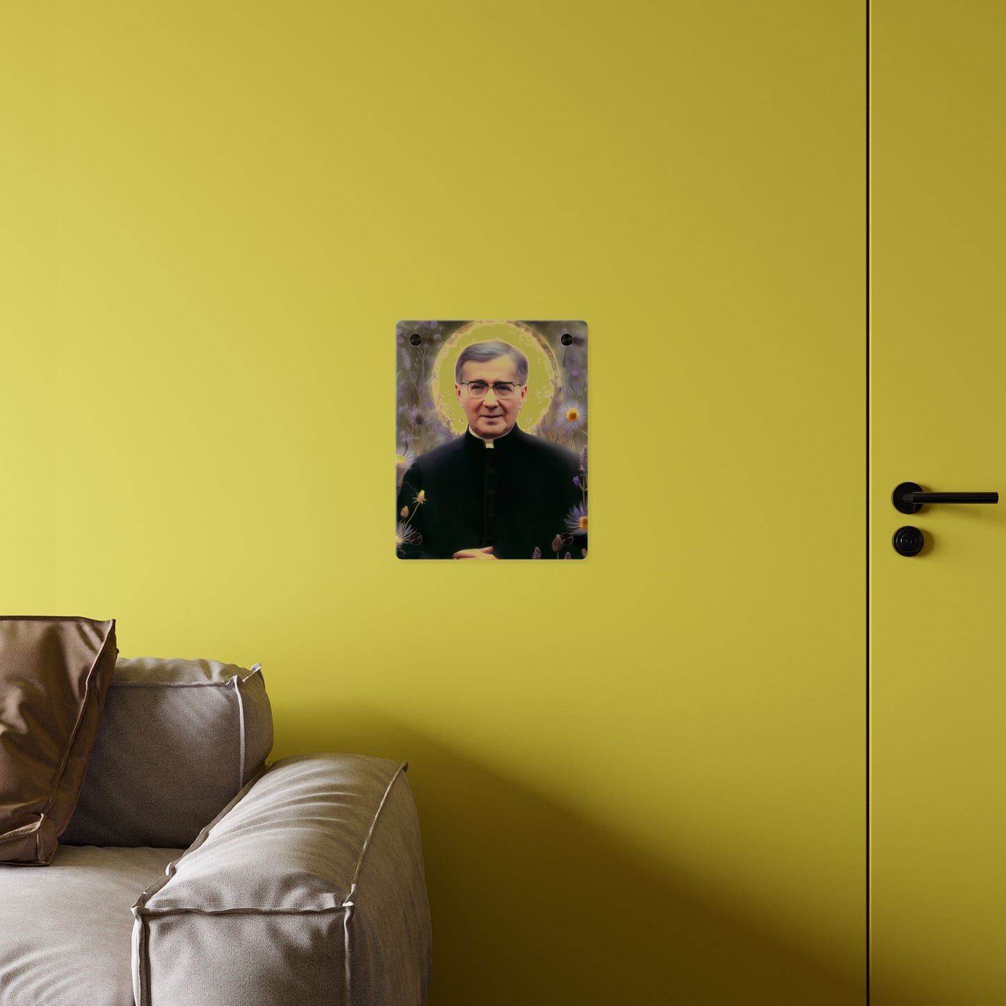 Saint Josemaría Escrivá de Balaguer Acrylic Wall Art Panel - Ready to Hang Acrylic Print - Catholic Saint Art