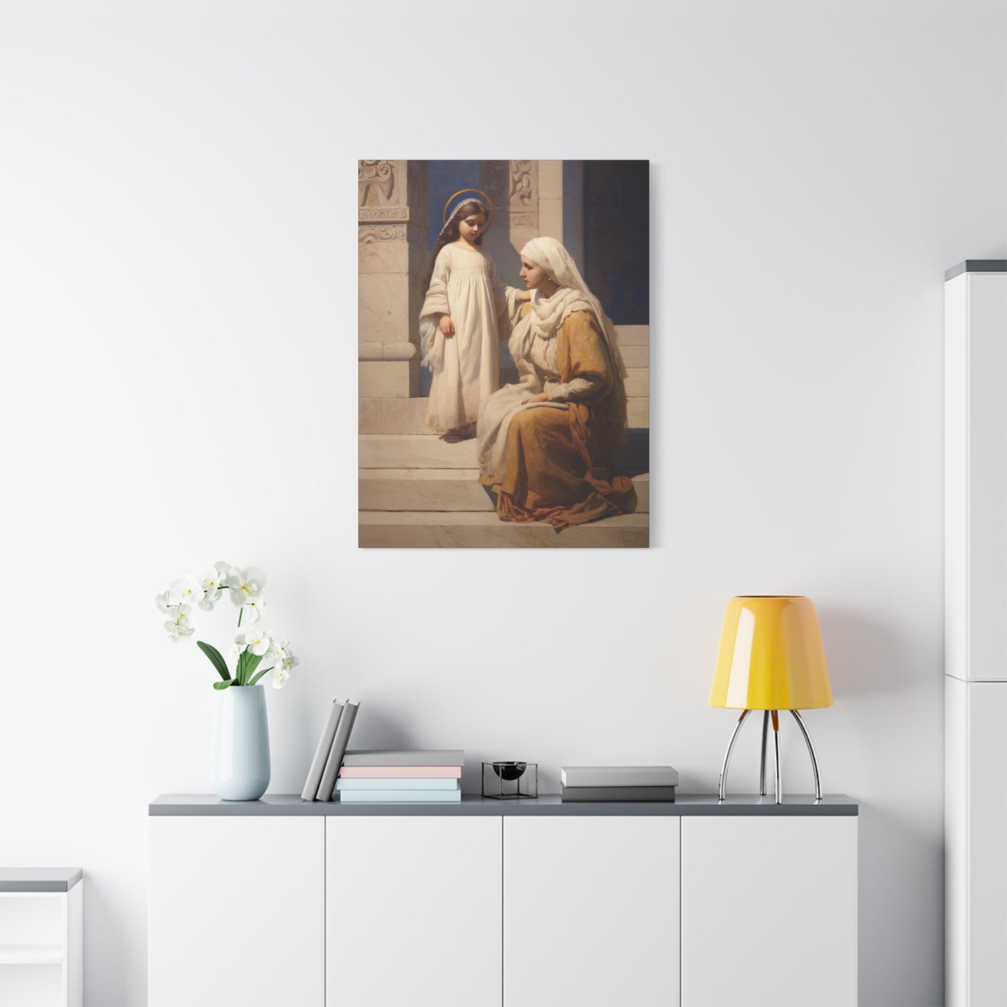 The Feast of the Presentation of the Blessed Mary - Gallery Wrapped Canvas - Print - Religious Art for your Home - Catholic