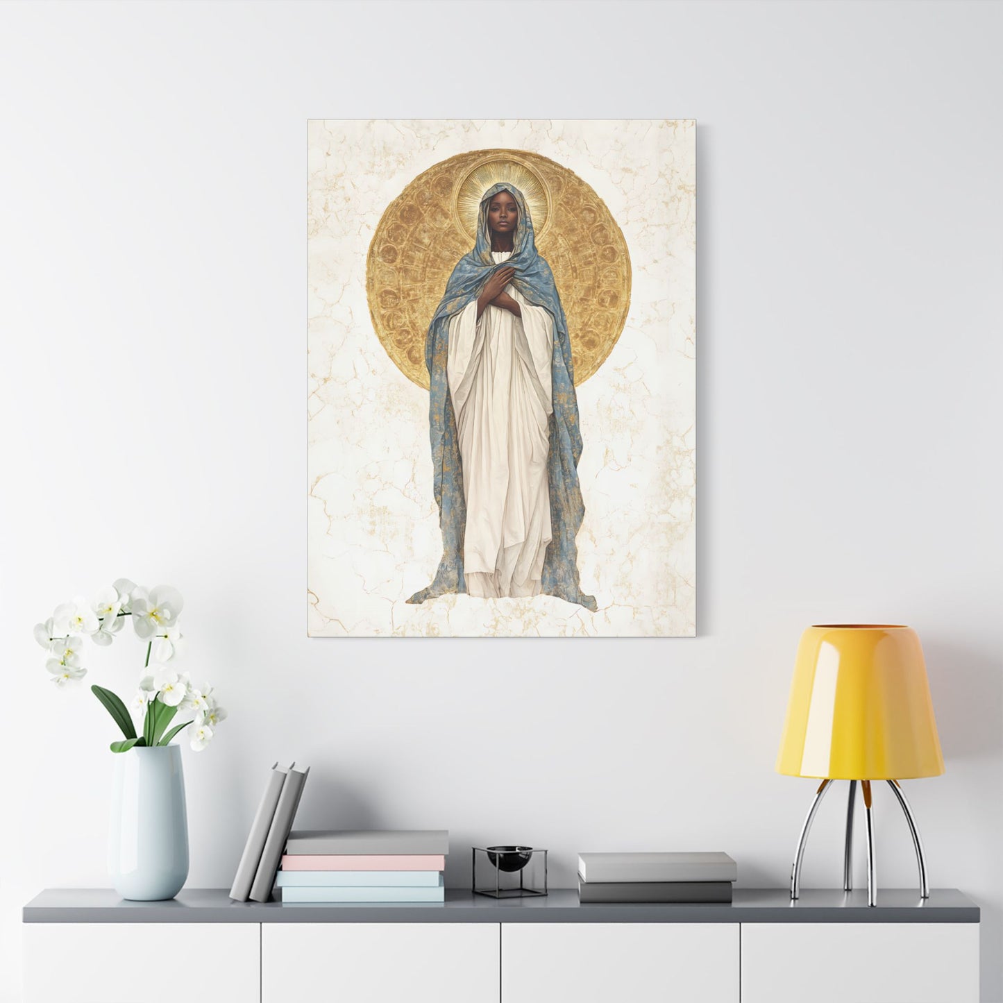Our Lady of Kibeho- The Vision of Divine Peace - Museum Wrapped Canvas - Print - Religious Art for your Home - Christian print - Religious