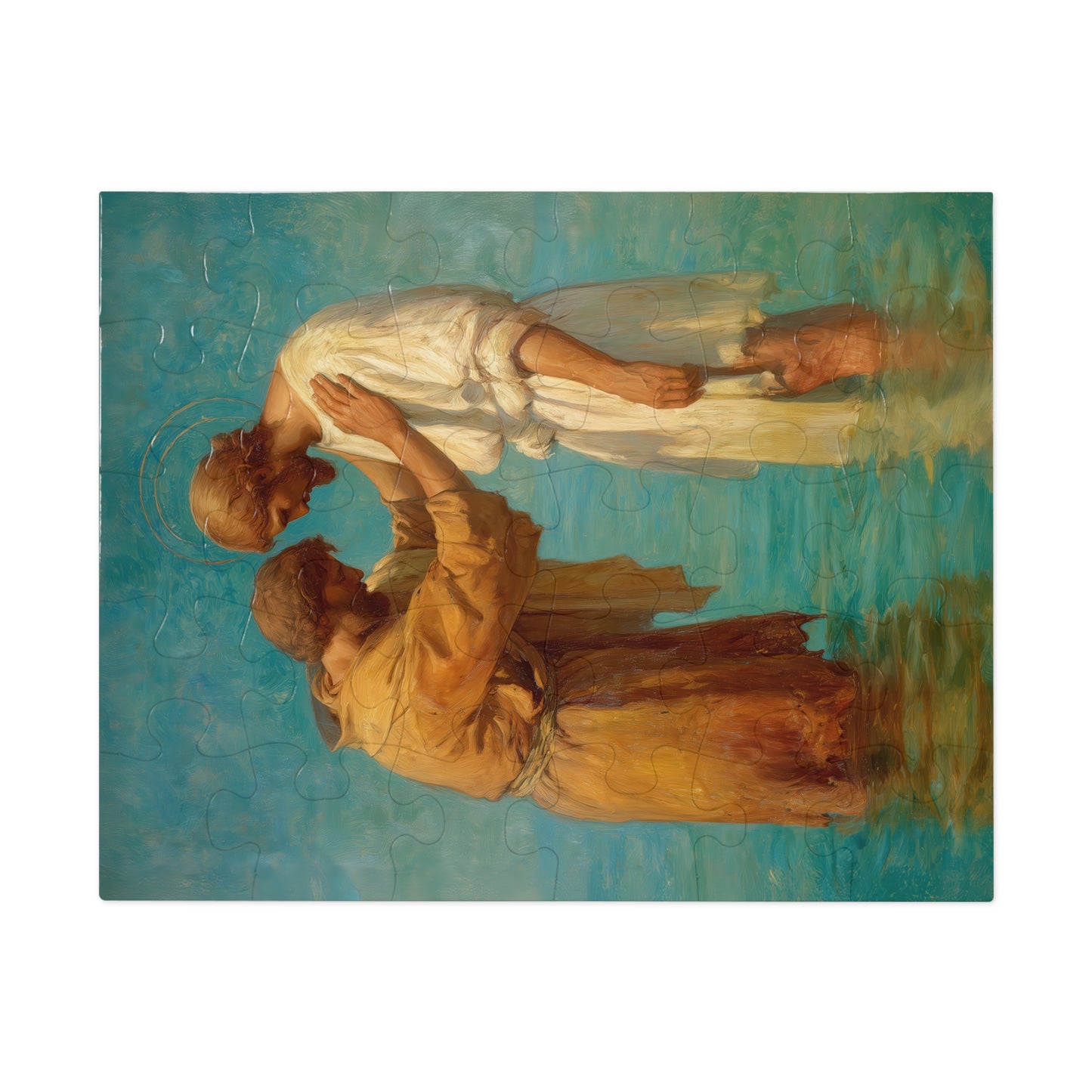 Saint John the Baptist, Servant of the Dawn - Puzzle & Keepsake Tin - Religious Jigsaw Puzzle (30, 110, 252, 500,1000-Piece) - Catholic