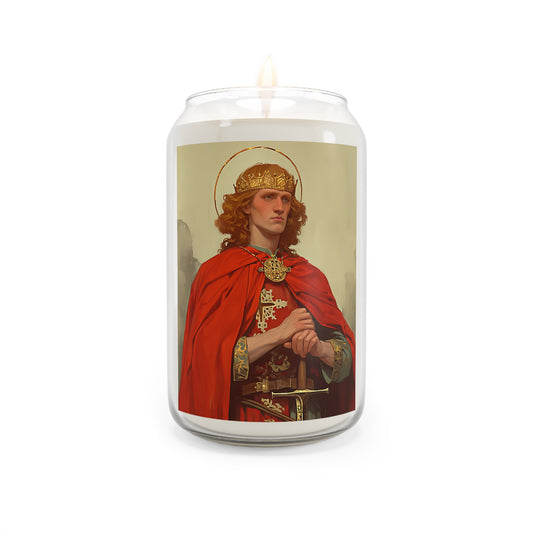 Saint Edward the Martyr Candle  - Scented Prayer Candle, 13.75oz - Religious Prayer Candle - Catholic Saint Candle - Small Gift Item