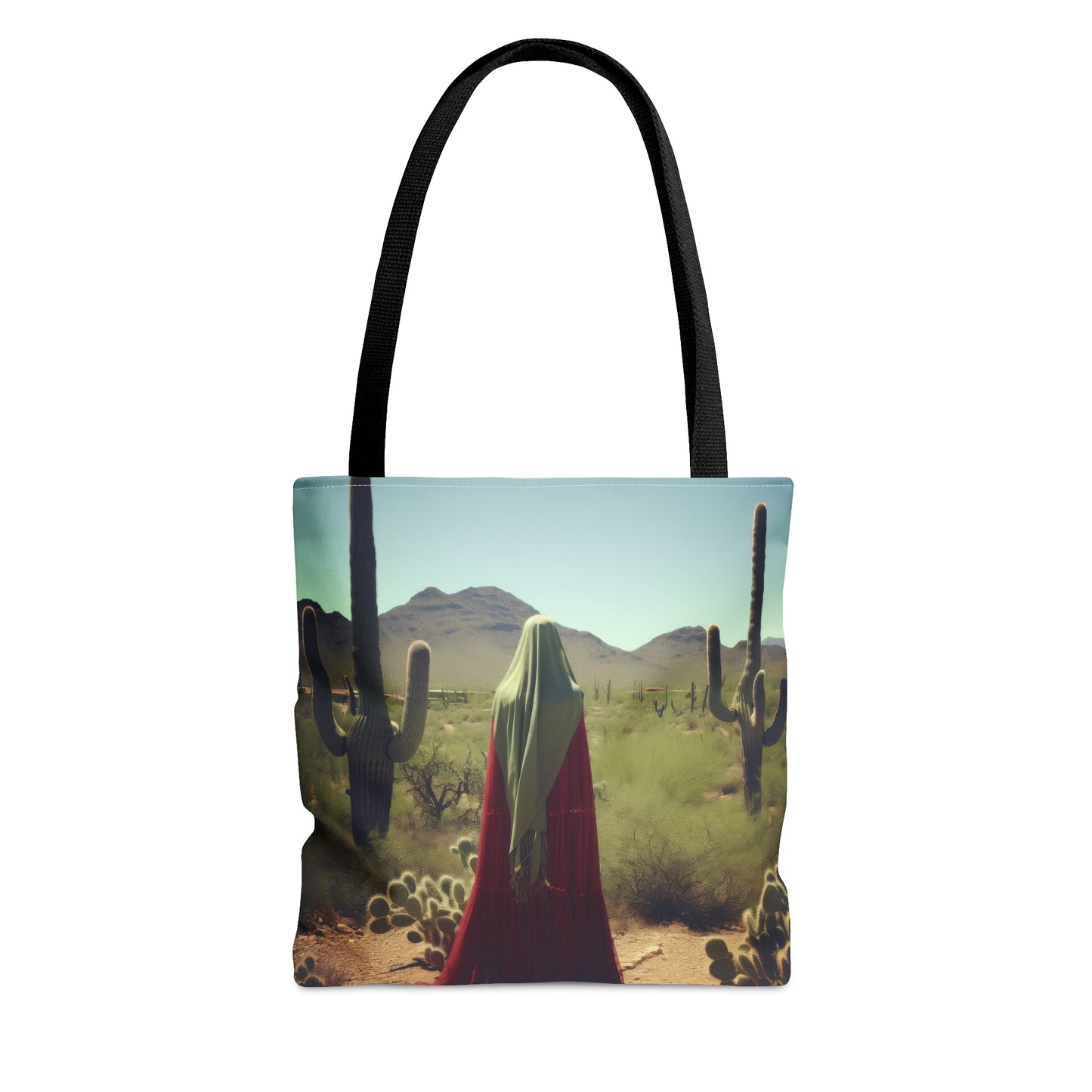 Saint Melania the Elder, Desert Mother Tote Bag - Large Medium Small Faith Art Bag - Catholic Faith Purse - Religious Carry All Reusable